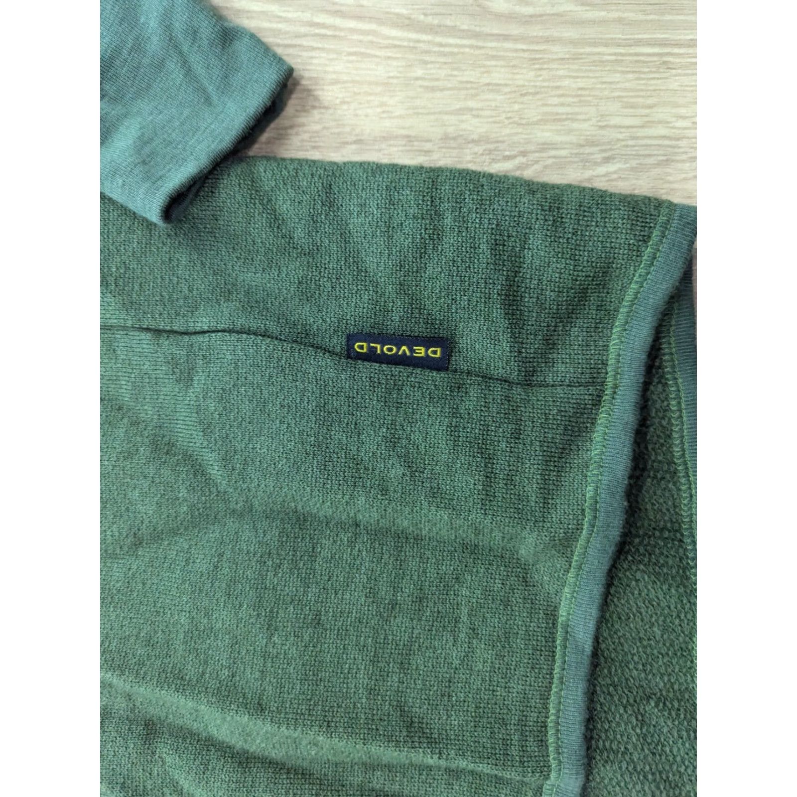 Vintage Devold Protection Jacket Mens L Green Full Zip 100% Merino Wool Work Outdoor Jacket Size US L / EU 52-54 / 3 - 3 Thumbnail