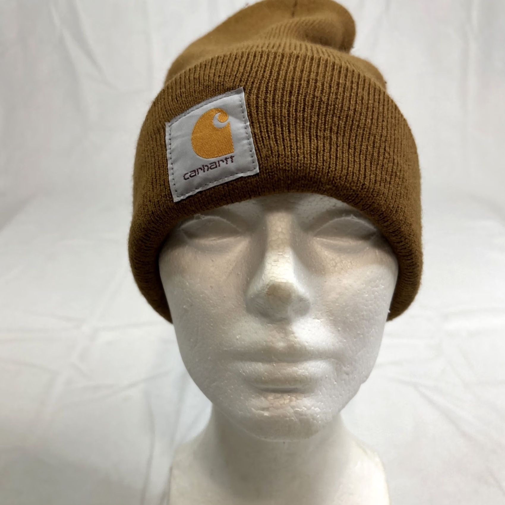 Carhartt Carhartt A18 Men's Acrylic Watch Hat - Brown One Size Knit Reversible Beanie Mens Winter Fall Spring Casual Outdoor Size ONE SIZE - 5 Thumbnail