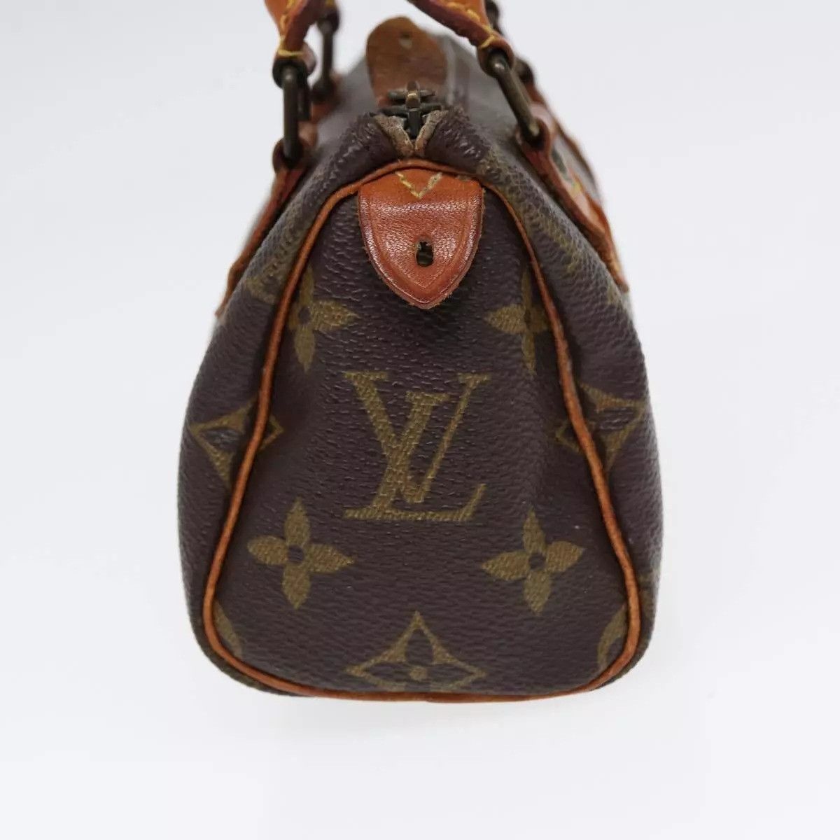 Louis Vuitton LOUIS VUITTON Monogram Mini Speedy Hand Bag Vintage Size ONE SIZE - 11 Thumbnail