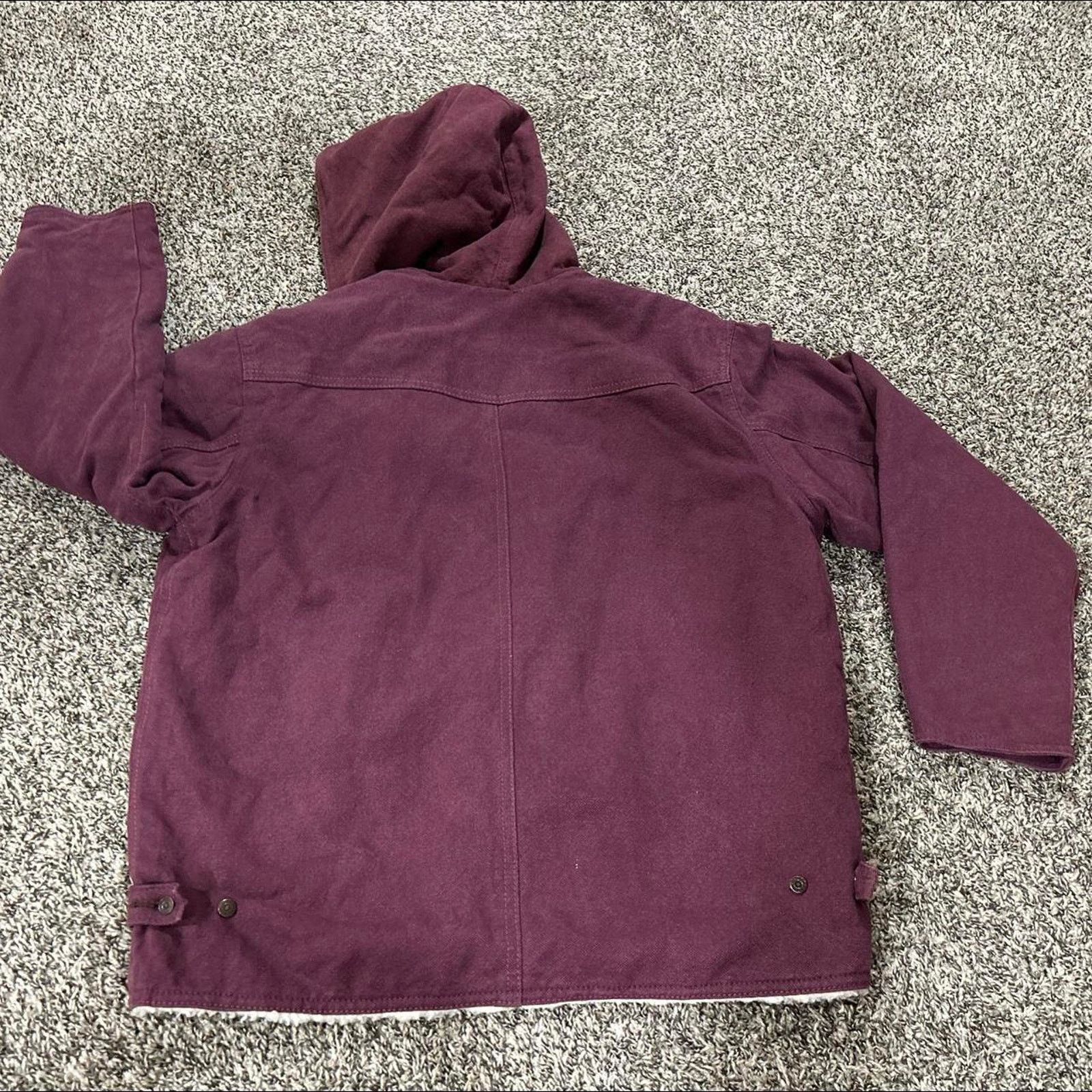 Levi's Levi's sherpa blanket lined trucker jacket in burgundy Size US L / EU 52-54 / 3 - 5 Thumbnail