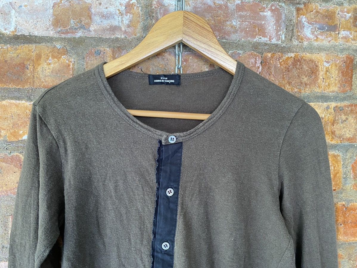 Comme des Garcons AW03 Tricot Asymmetrical button wool Size M / US 6-8 / IT 42-44 - 3 Thumbnail