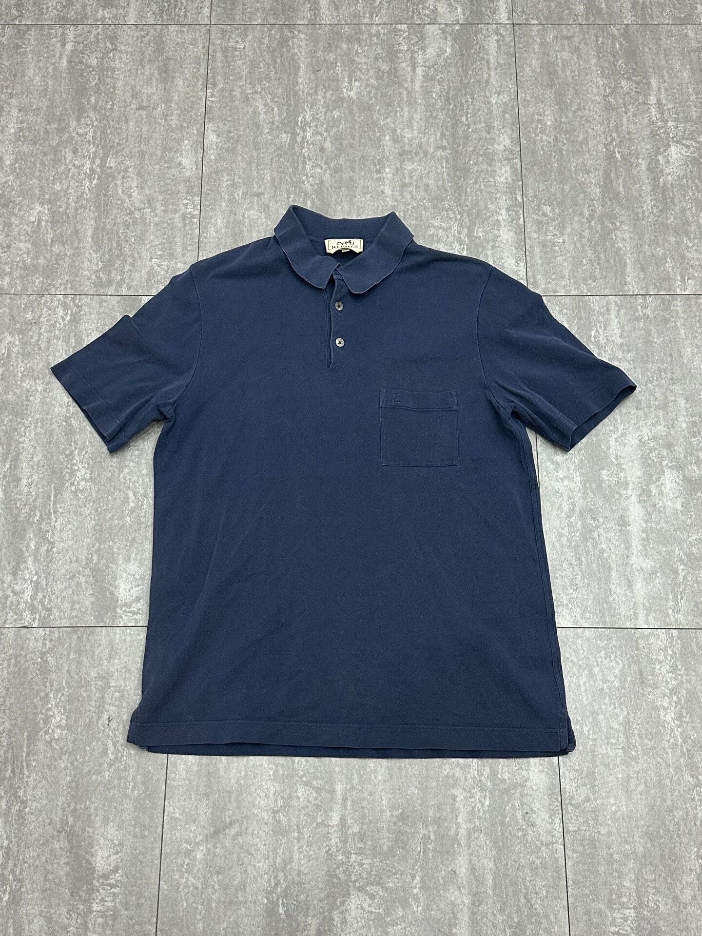 Hermes Hermes Blue Polo xl Men Size US XL / EU 56 / 4 - 1 Thumbnail