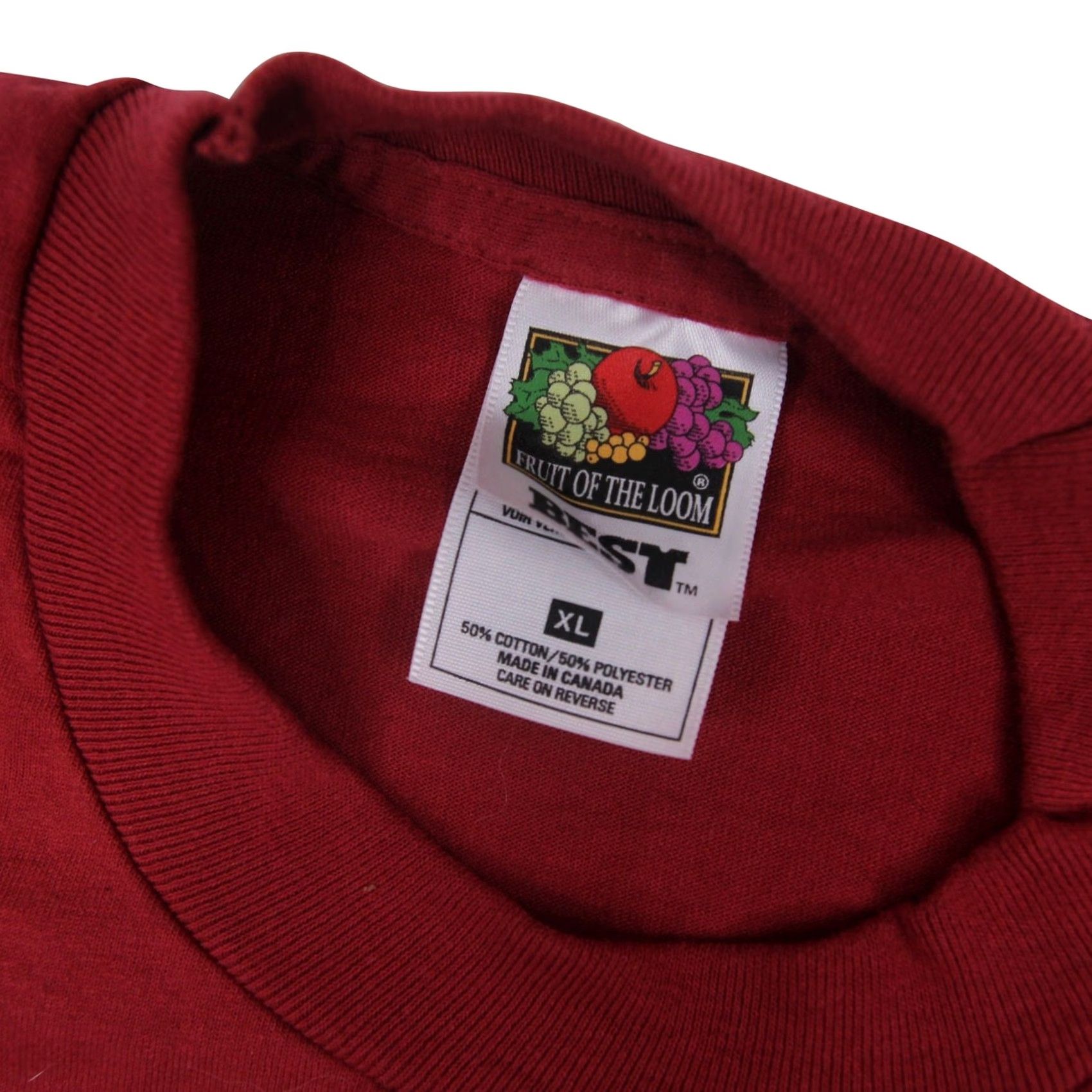 Vintage VINTAGE Bald Eagle Mens XL T-Shirt Red Size US XL / EU 56 / 4 - 4 Thumbnail