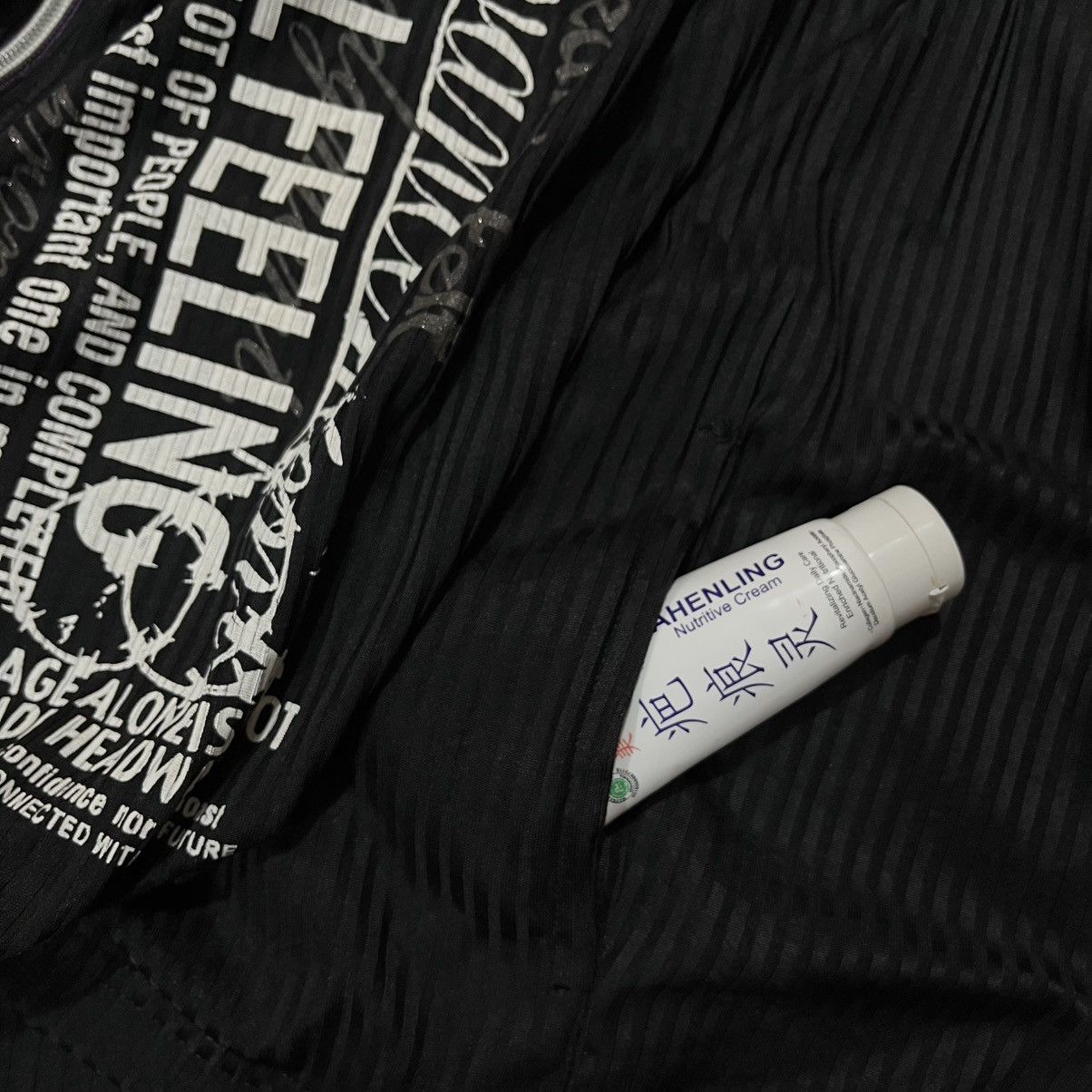 Japanese Brand Grunge Anarchy Poem Double Layer Size US XL / EU 56 / 4 - 4 Thumbnail