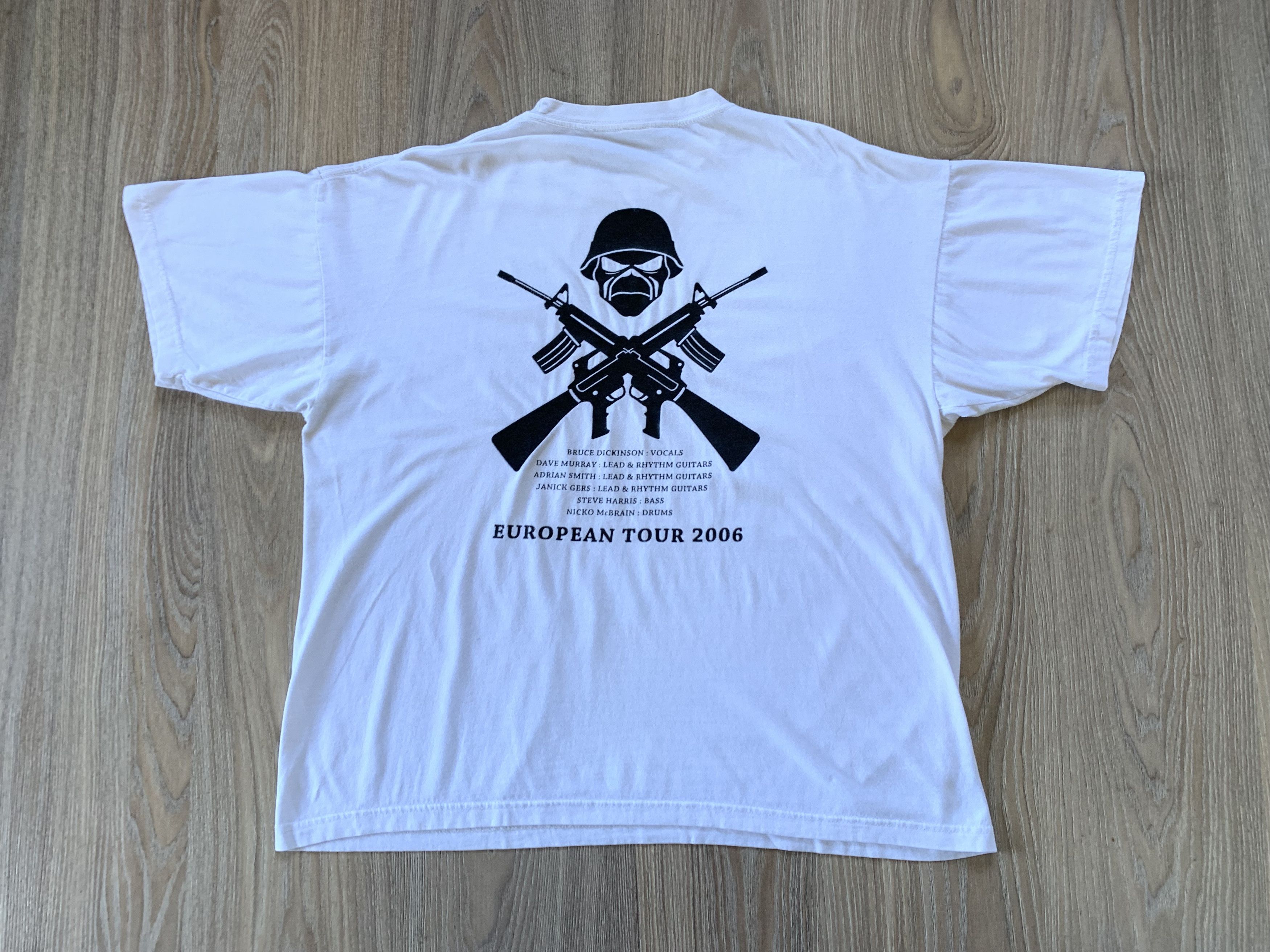 Band Tees × Iron Maiden Iron Maiden The Reincarnation of Benjamin Breeg 2006 T Shirt Size US L / EU 52-54 / 3 - 3 Thumbnail