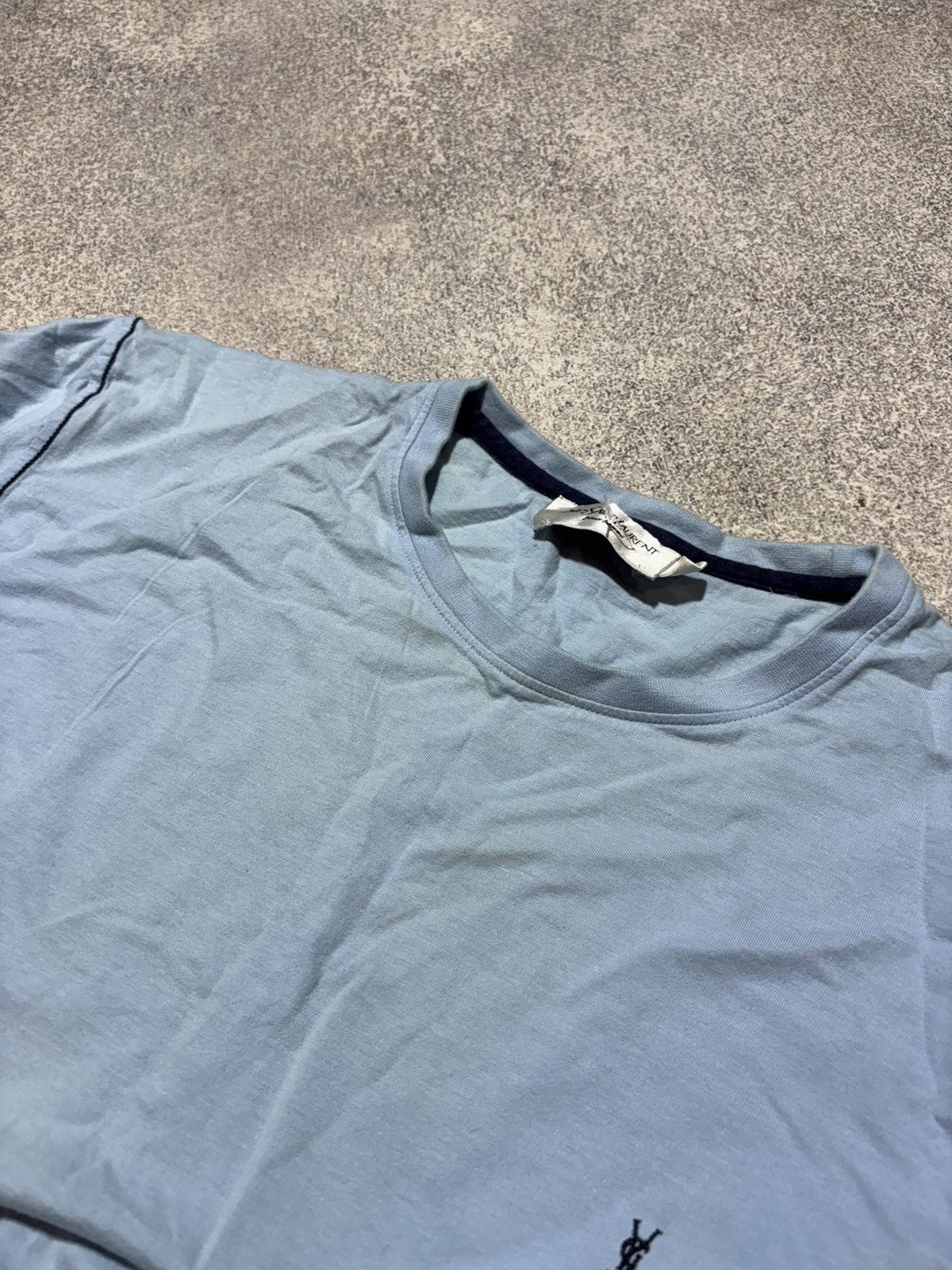 Vintage × Yves Saint Laurent Vintage 90s Yves Saint Laurent YSL t-shirt rare retro Y2K Size US XL / EU 56 / 4 - 6 Thumbnail