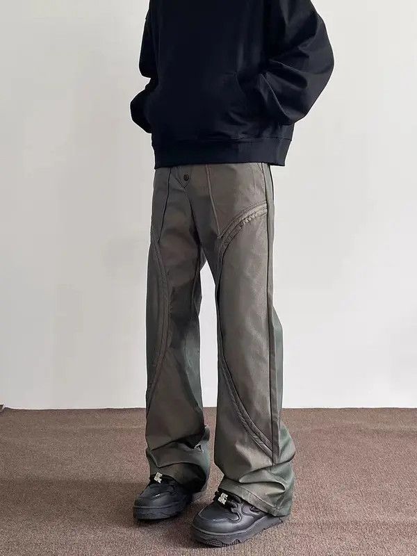 Japanese Brand VIBE High street silhouette casual bootcut trousers Size US 32 / EU 48 - 2 Thumbnail