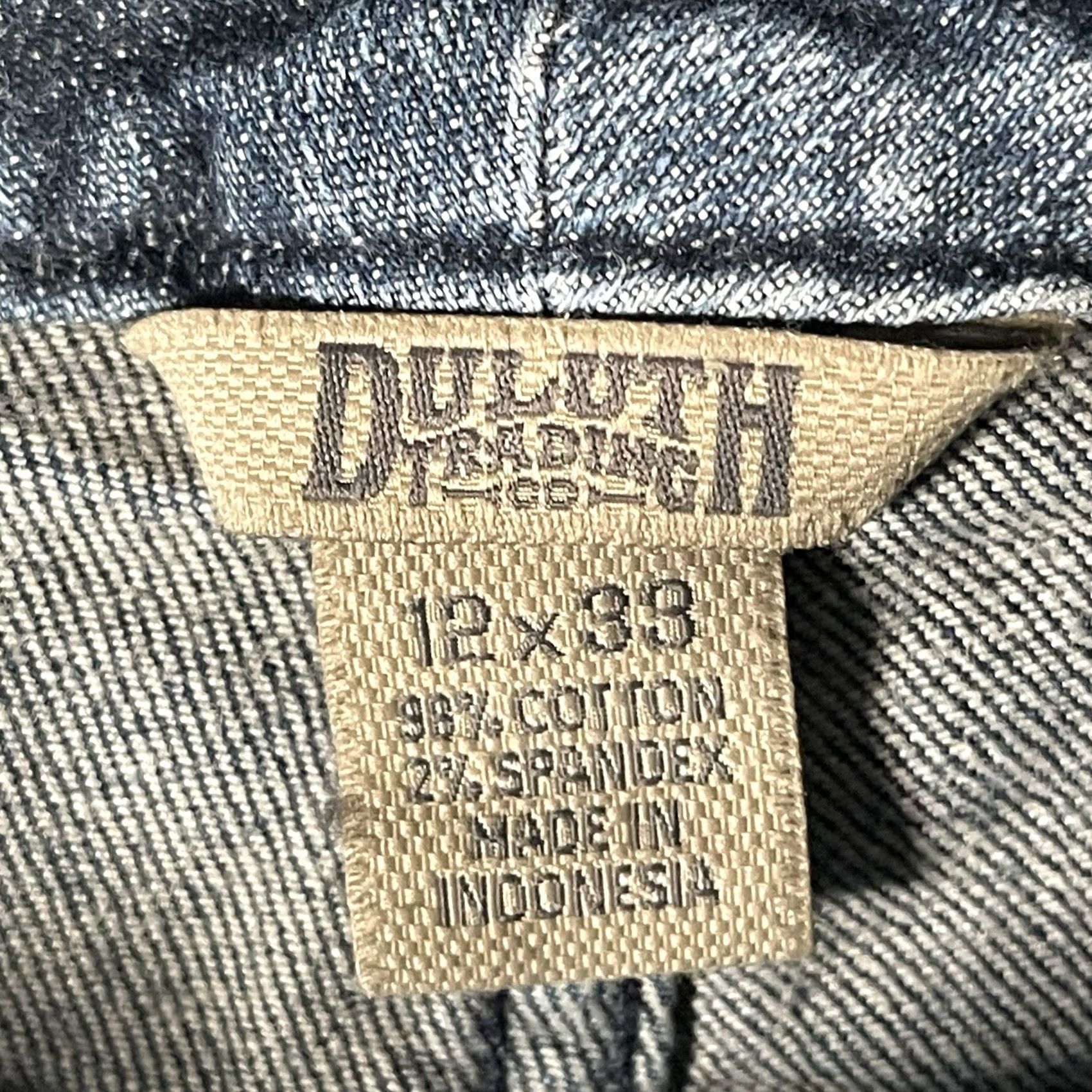 Duluth Trading Company Duluth Trading Company Jeans Womens 12x32 Blue Medium Wash Denim Bootcut Cowgirl Size 34" / US 12 / IT 48 - 5 Thumbnail