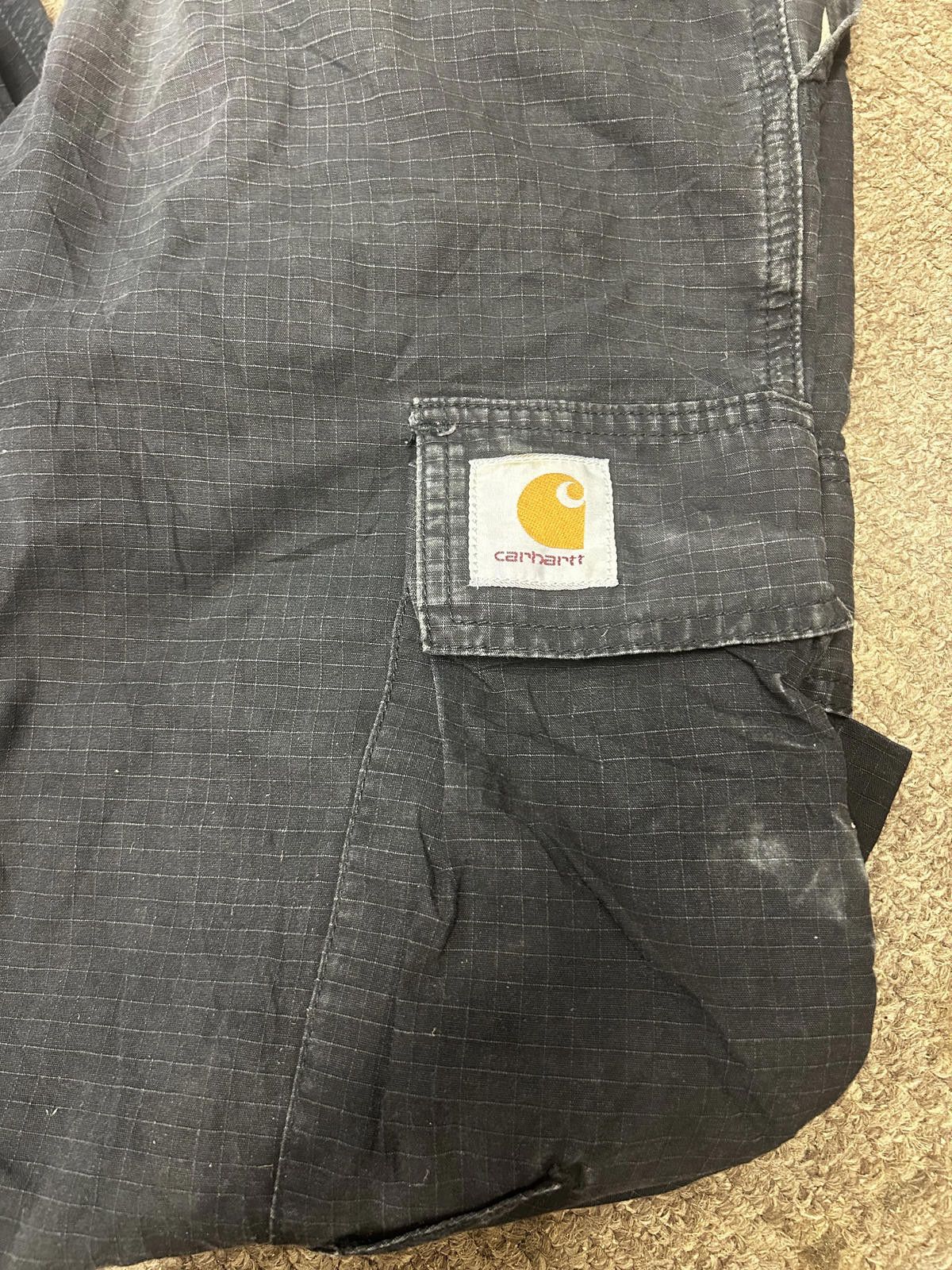 Carhartt Carhartt Men's Black Cargo Pants 30X32 Size US 30 / EU 46 - 2 Thumbnail