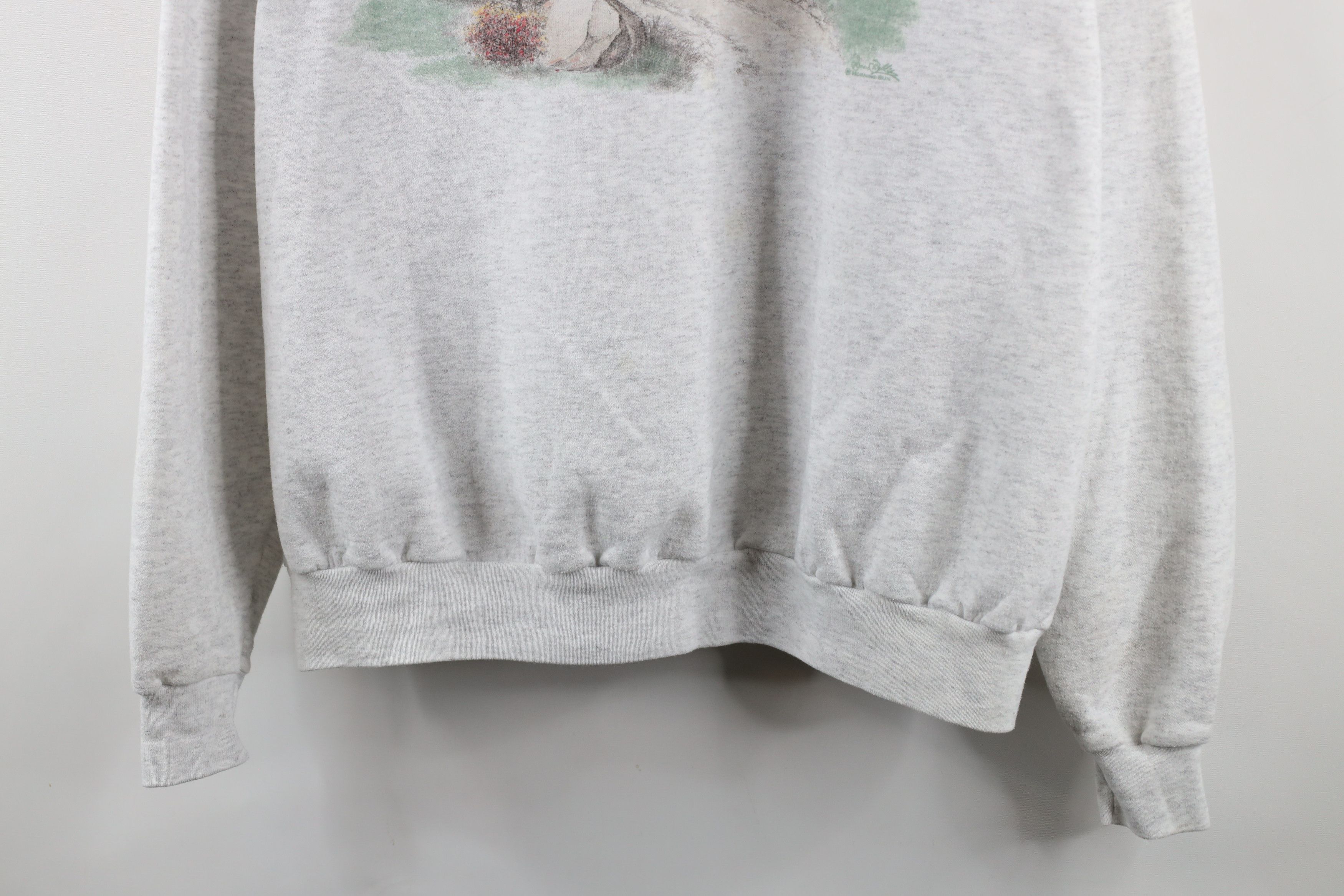 Vintage Vintage 90s Country Primitive Country Road Sweatshirt USA Size 3XL / US 20-22 - 3 Thumbnail