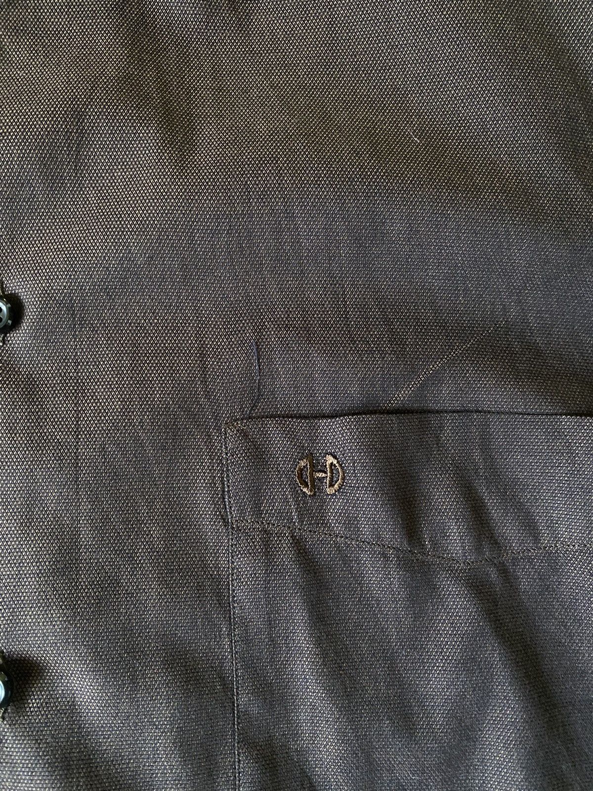 Celine × Vintage Vintage 90s Celine Homme Button Up Shirt Size US L / EU 52-54 / 3 - 4 Thumbnail