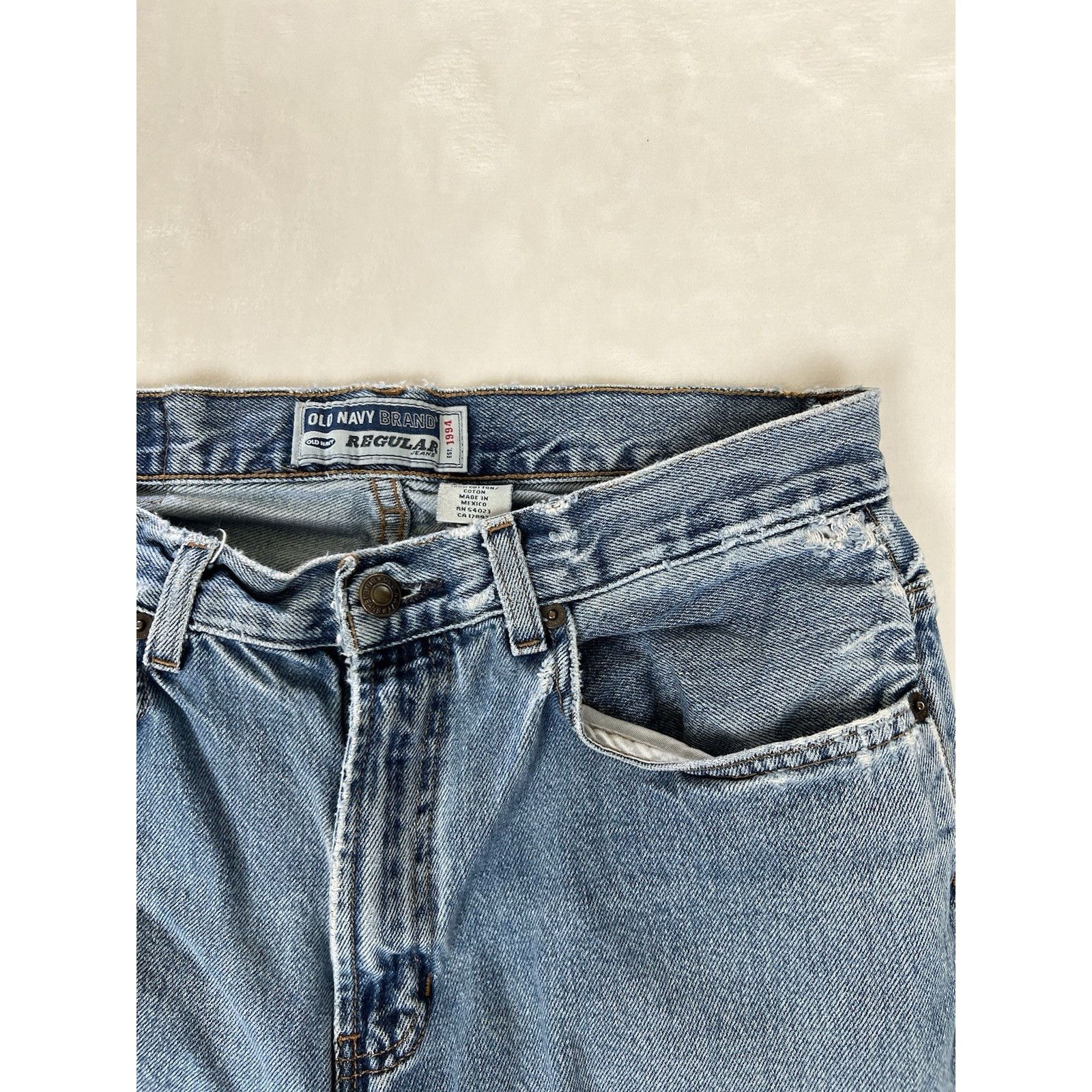 Old Navy Vintage Old Navy Blue Jeans Regular Size 30x30 Y2K Skater Gr Size US 30 / EU 46 - 5 Thumbnail