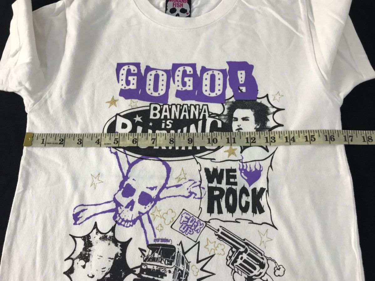Japanese Brand Banana Fish Rock & Fish We Rock Music Tee Unisex Wear Size US S / EU 44-46 / 1 - 9 Thumbnail