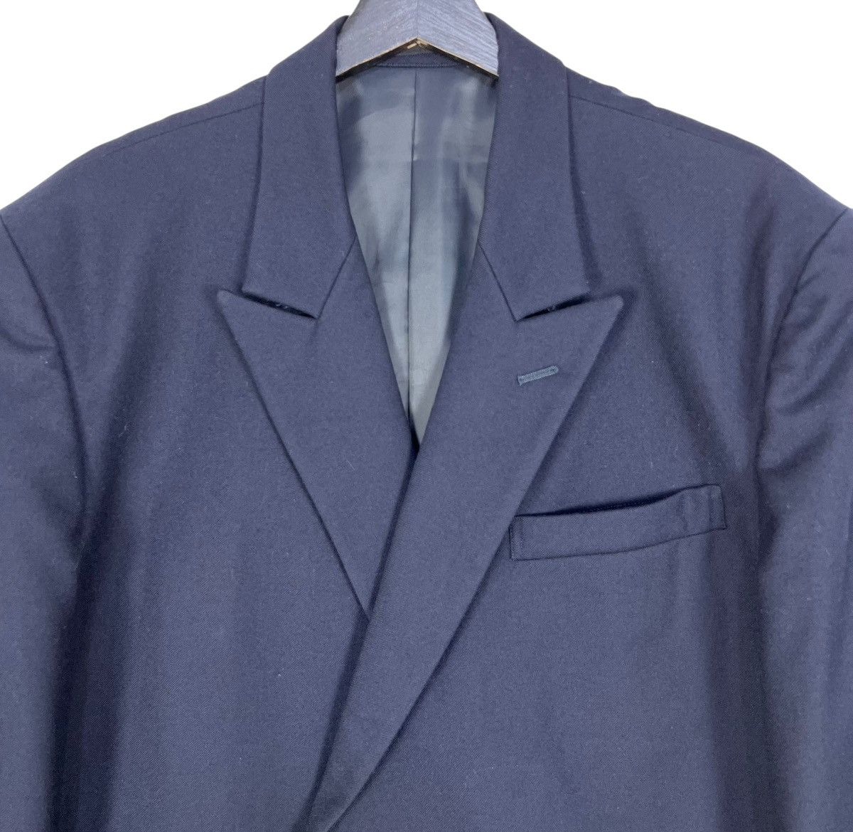 Designer × Yohji Yamamoto Yohji Yamamoto Railway Blazer Jacket Size US L / EU 52-54 / 3 - 3 Thumbnail
