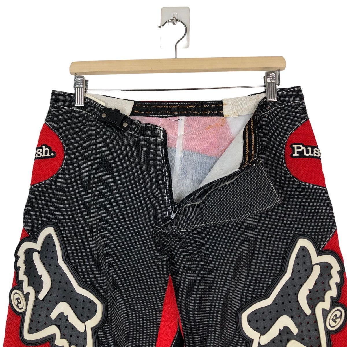 Japanese Brand 🔥Vintage Motor Cross Pants Racing Wear Fox Over Print Size US 34 / EU 50 - 11 Thumbnail