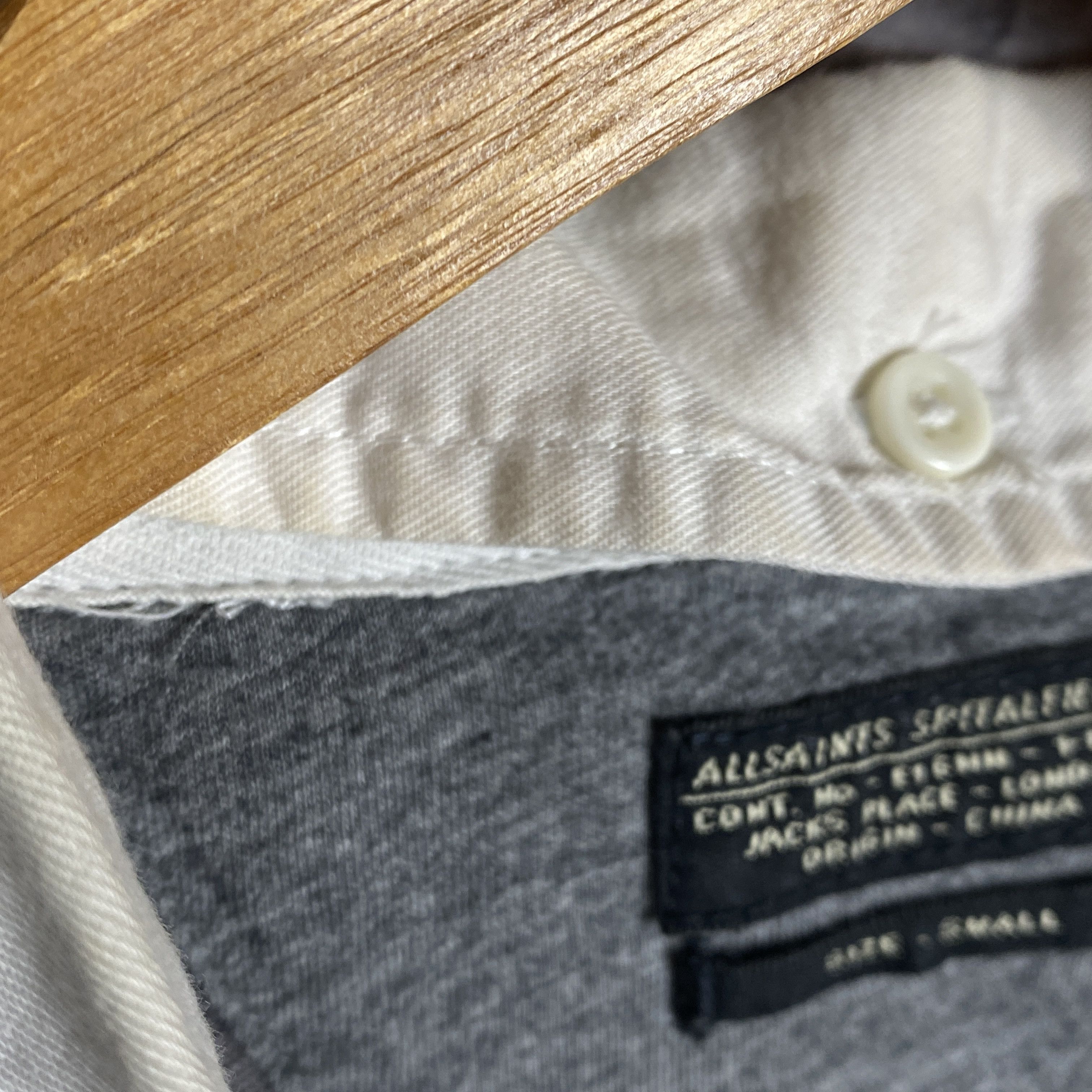Allsaints Allsaints Vintage Polo Shirt Men's Size S Size US S / EU 44-46 / 1 - 6 Thumbnail