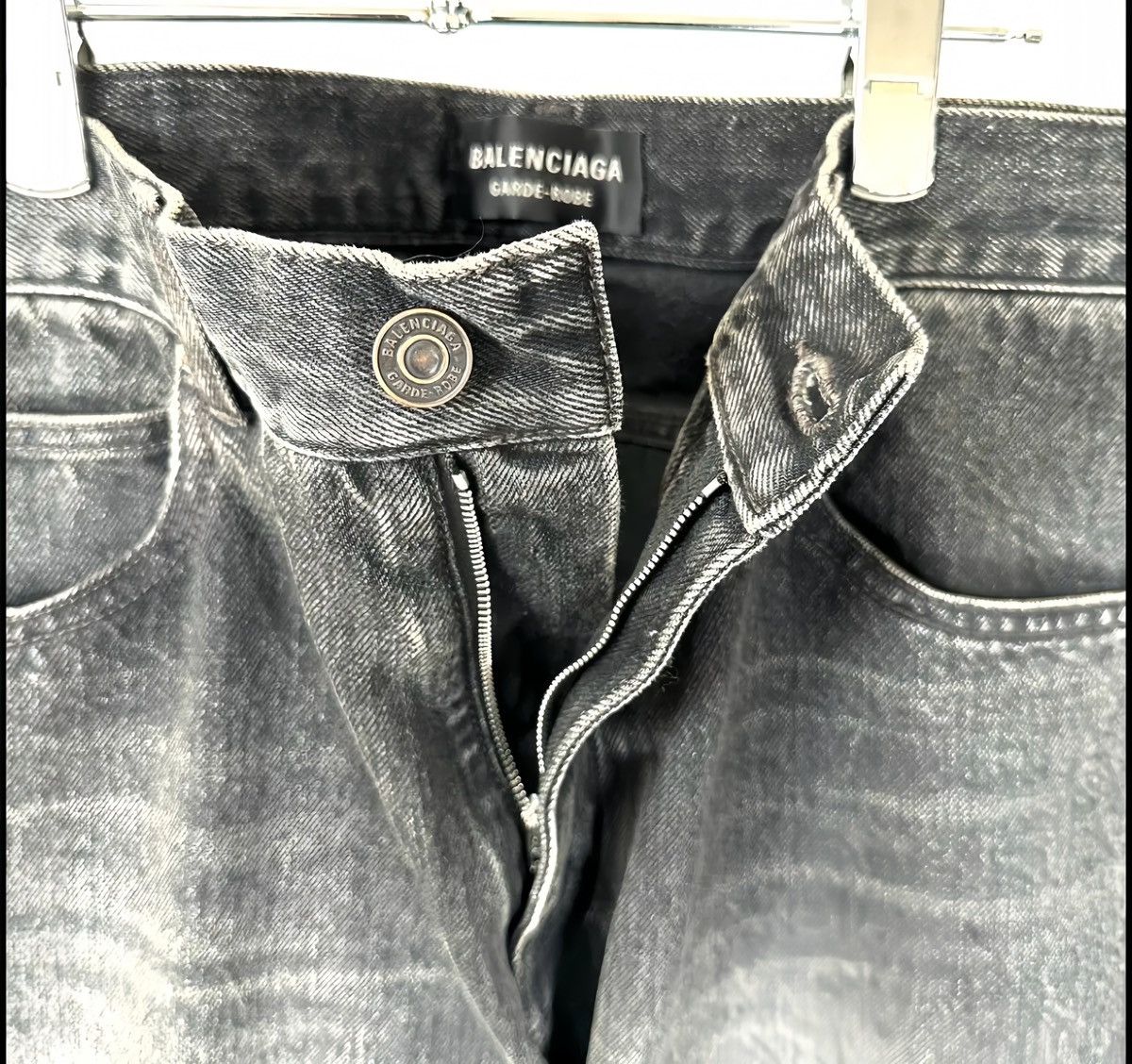 Balenciaga Balenciaga Garde-Robe Bootcut Jeans Size US 32 / EU 48 - 11 Thumbnail