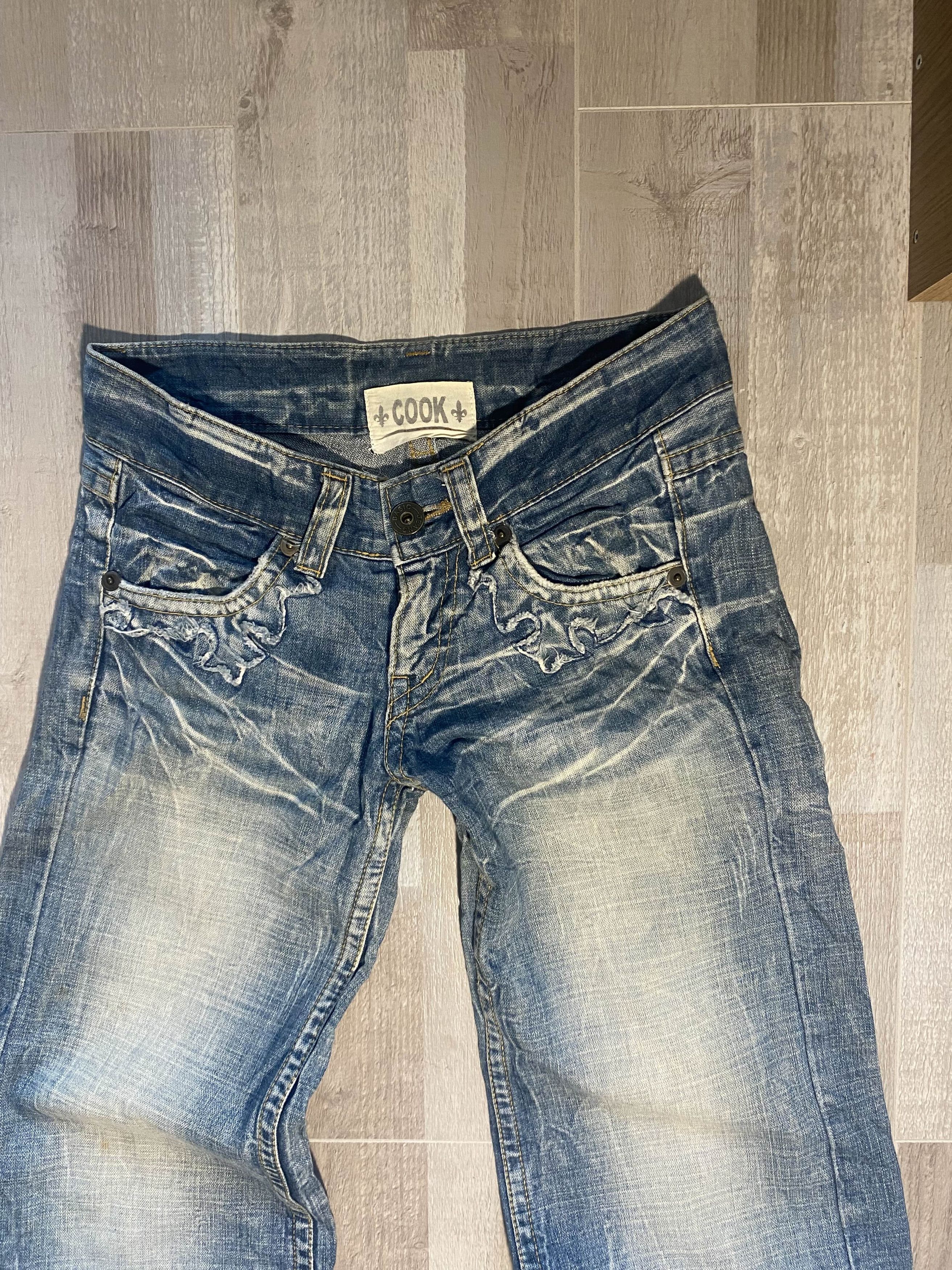 Japanese Brand 🔥Crazy Flared🔥 ⚜️ COOK Jeans ⚜️ Size US 26 / EU 42 - 3 Thumbnail