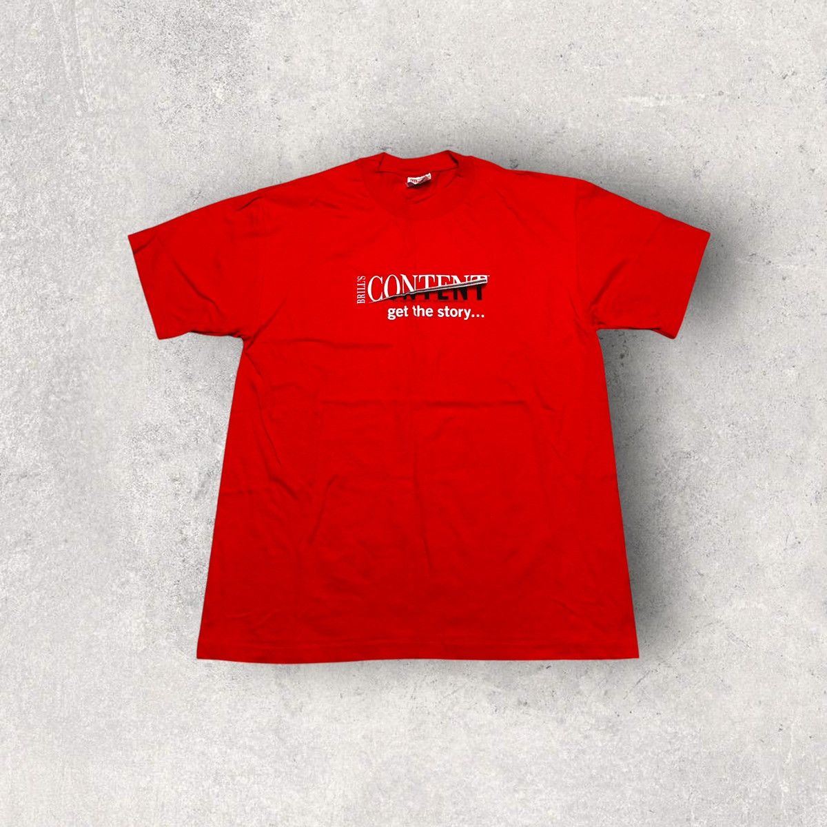 Hanes × Vintage Vintage Brill’s Content tee Size US L / EU 52-54 / 3 - 1 Thumbnail