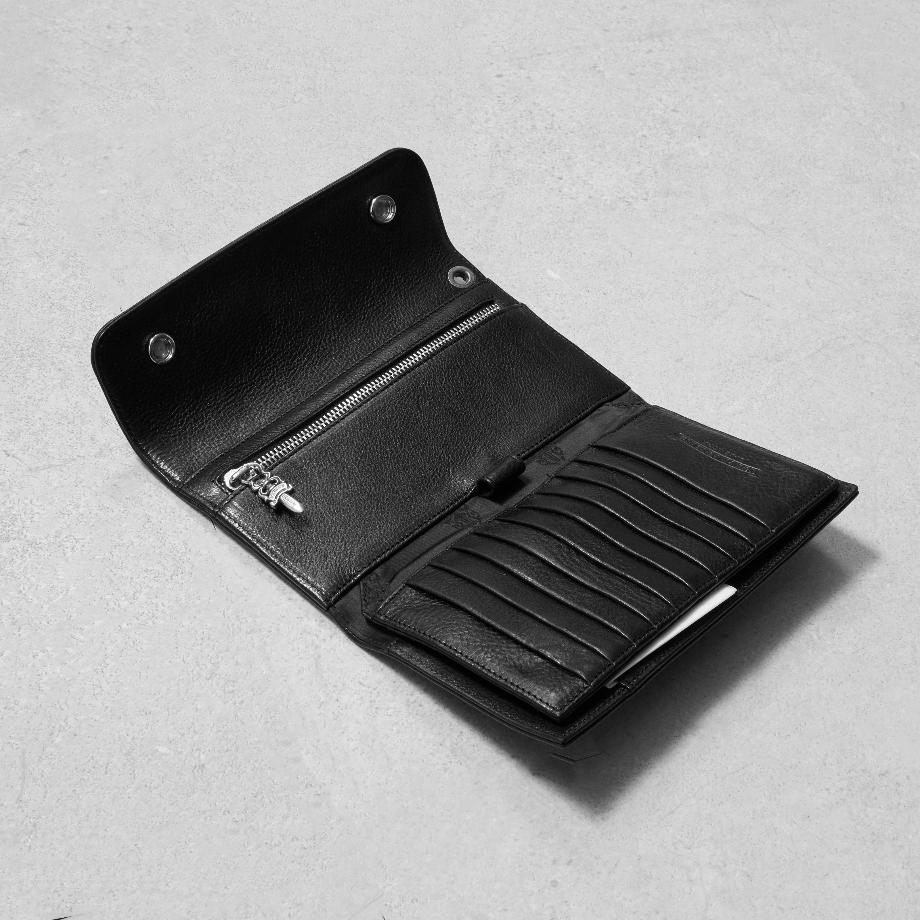 Chrome Hearts CHROME HEARTS Wave Leather Wallet Size ONE SIZE - 1 Thumbnail