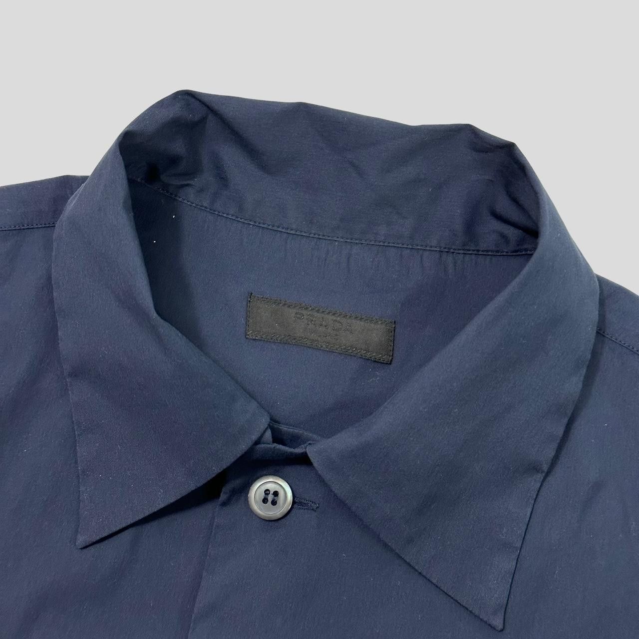 Prada Prada Milano 2018 Rubber Logo Tech Stripe Shirt - L Size US L / EU 52-54 / 3 - 6 Thumbnail