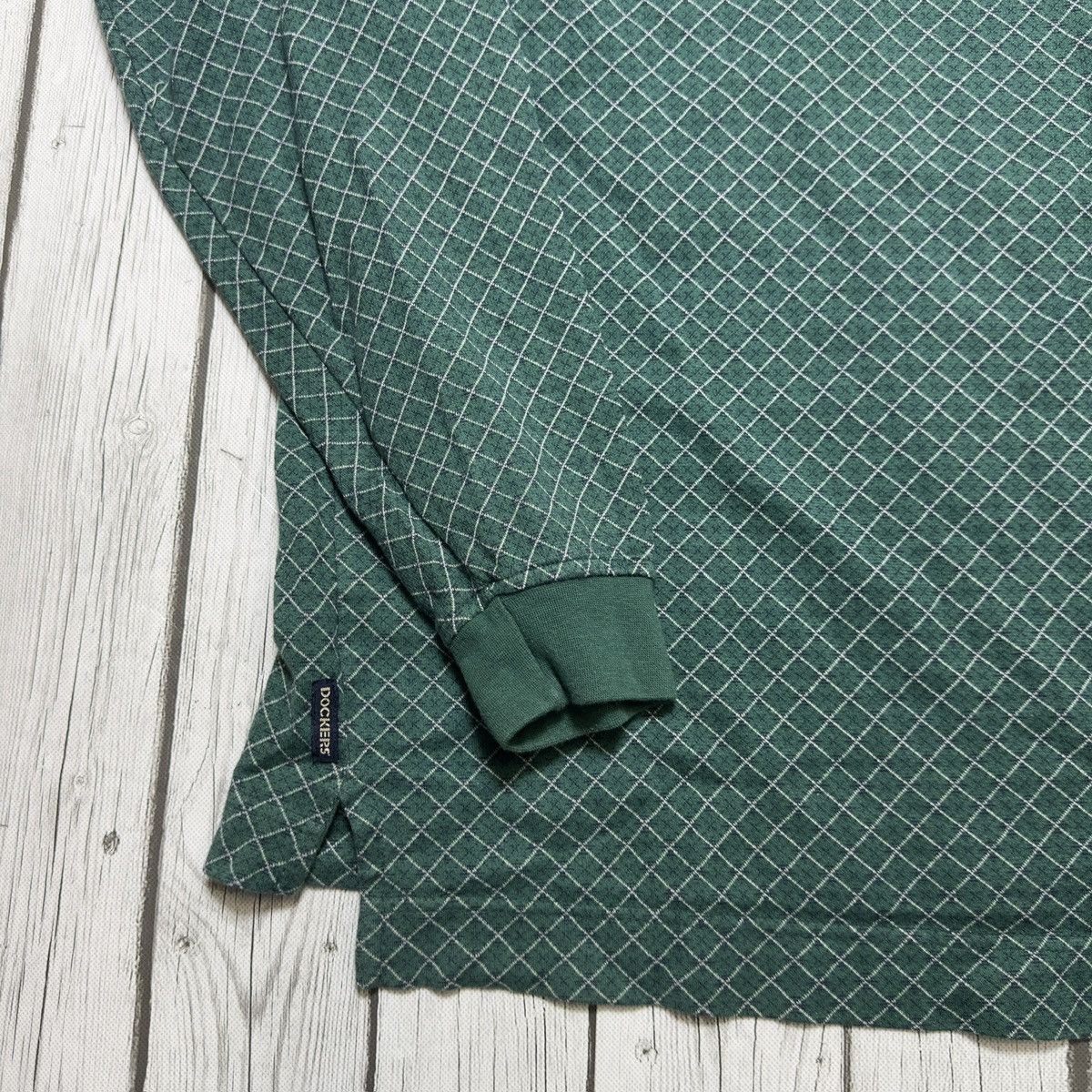 Dockers × Vintage Vintage Dockers long sleeve polo shirt Size US XL / EU 56 / 4 - 4 Thumbnail