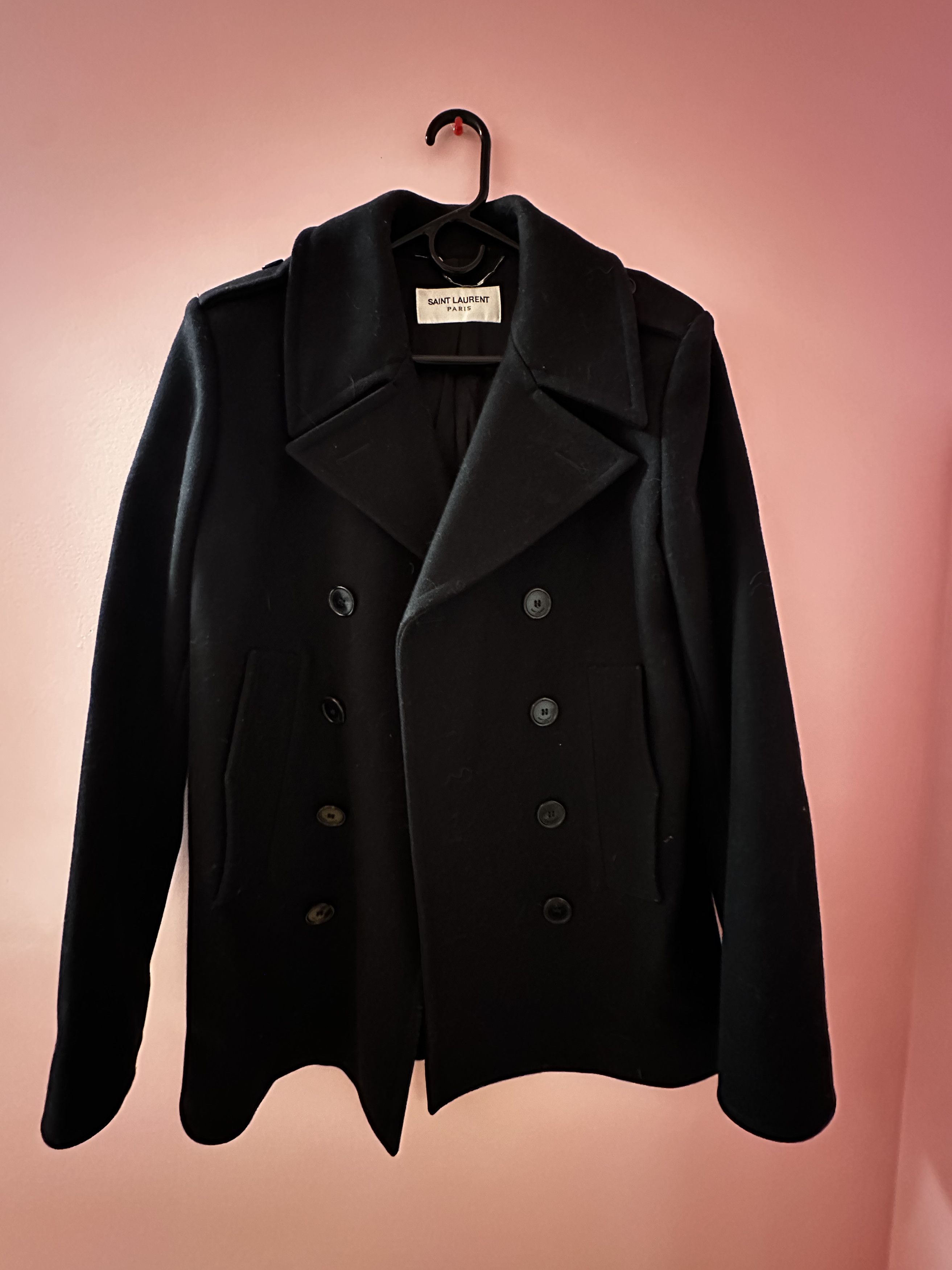 コート Saint Laurent Oversized caban coat Saint laurent Oversized caban coat available on julian