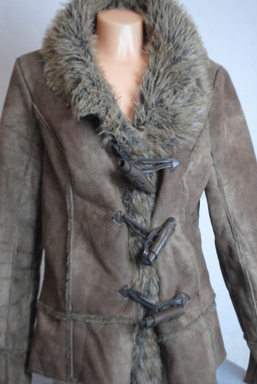 Promod Women’s Faux Shearling Coat