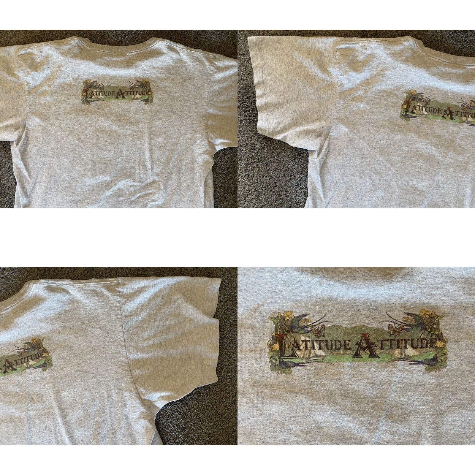 Vintage VINTAGE Turner Originals Single Stitch Mens XL Jimmy Buffet Margaritaville T-Shirt Gray 90s Beach Band Classic Hipster Hippie Music Mens Size US XL / EU 56 / 4 - 9 Thumbnail