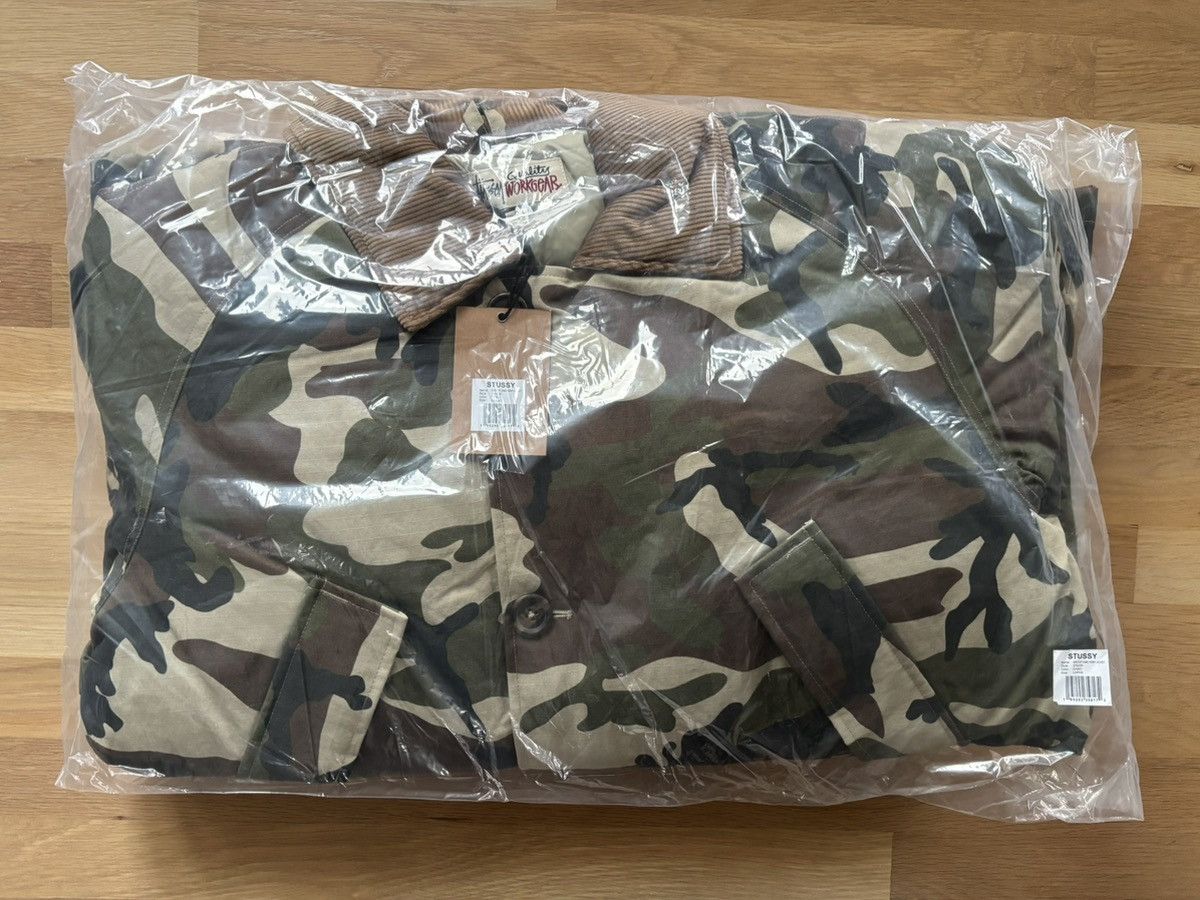 DENIM TEARS × Stussy Denim Tears Stussy Ripstop Camouflage Army Jacket Camouflage Size US L / EU 52-54 / 3 - 3 Thumbnail