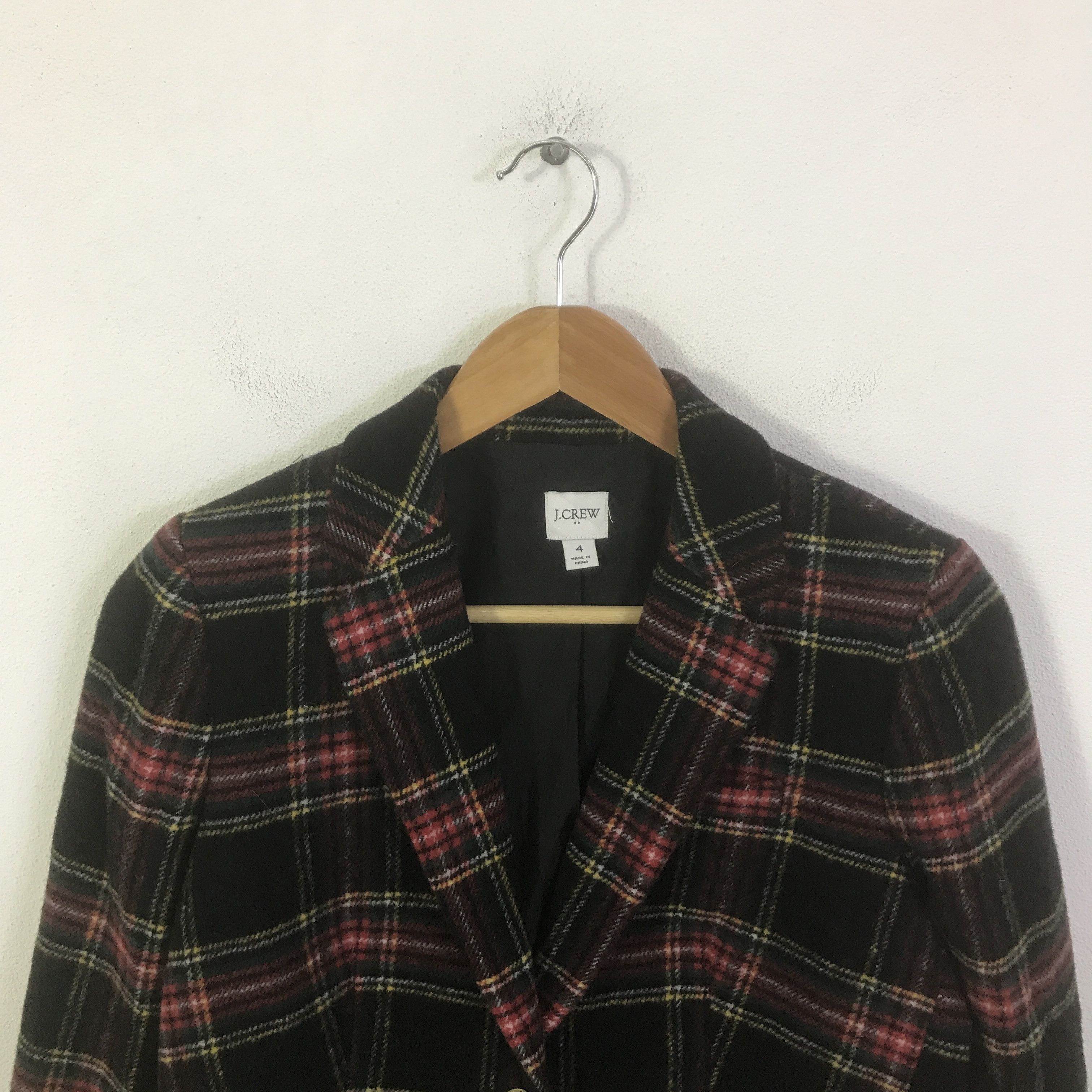 J.Crew j.crew tartan blazer woman jacket K127B19 Size US S / EU 44-46 / 1 - 2 Thumbnail