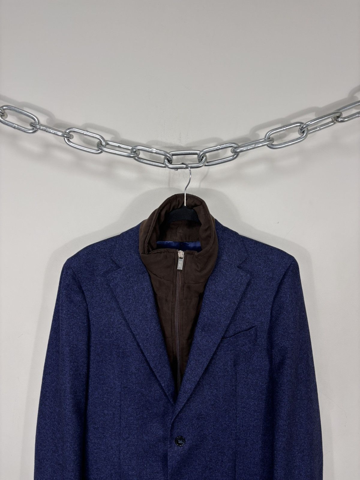 Boggi Boggi Milano Men’s Amsterdam Wool Sport Coat Blazer Jacket Size US S / EU 44-46 / 1 - 4 Thumbnail
