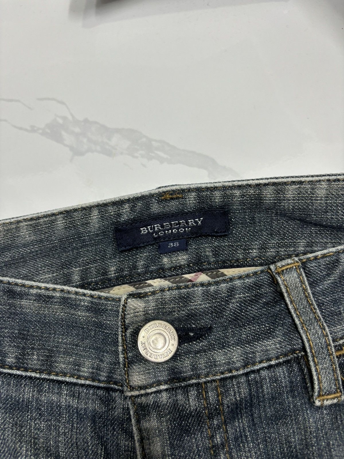 Burberry 💥Flare Jeans Burberry Nova Lining Bootcut Jeans Size 28" / US 6 / IT 42 - 9 Thumbnail