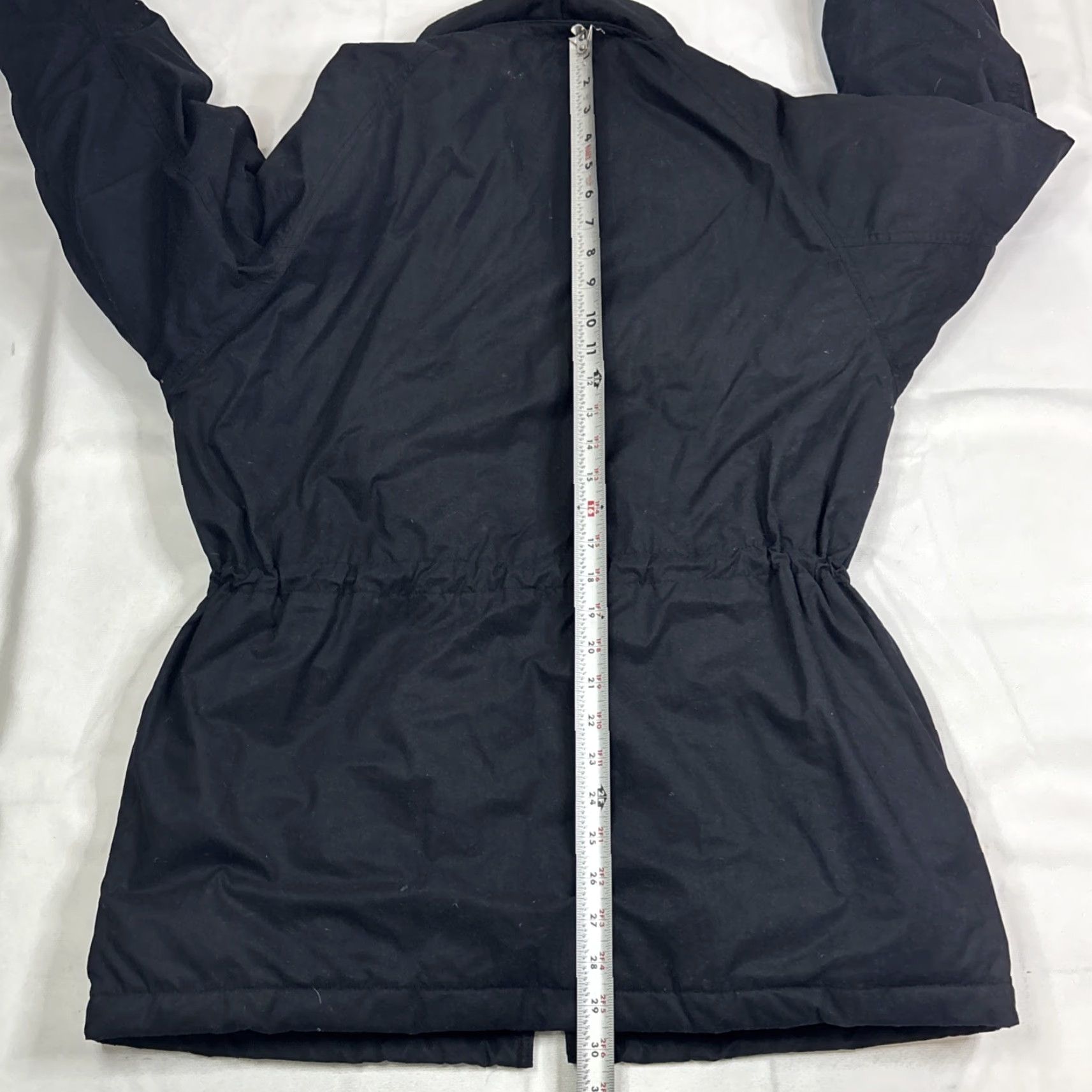 Eddie Bauer VINTAGE 90's Eddie Bauer Black Goose Down Puffer Parka Jacket Sz S Snowline Womens Size S / US 4 / IT 40 - 8 Thumbnail