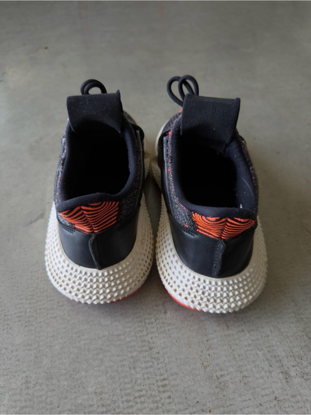 Adidas Adidas Prophere / Knit Sneakers / Black Red Size US 5 / EU 37 - 4 Thumbnail
