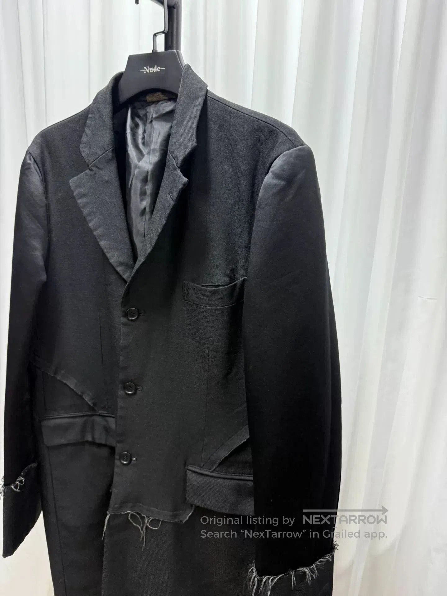 Comme des Garcons Black comme des garcons black silk coat. Size US XL / EU 56 / 4 - 2 Thumbnail