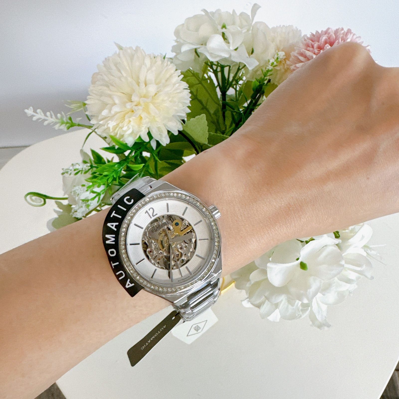 Fossil BQ3788 Eevie Automatic Stainless Steel Watch