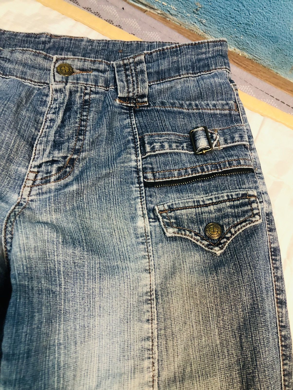 Japanese Brand Advantage Denim Jeans (10) Size 28" / US 6 / IT 42 - 6 Thumbnail