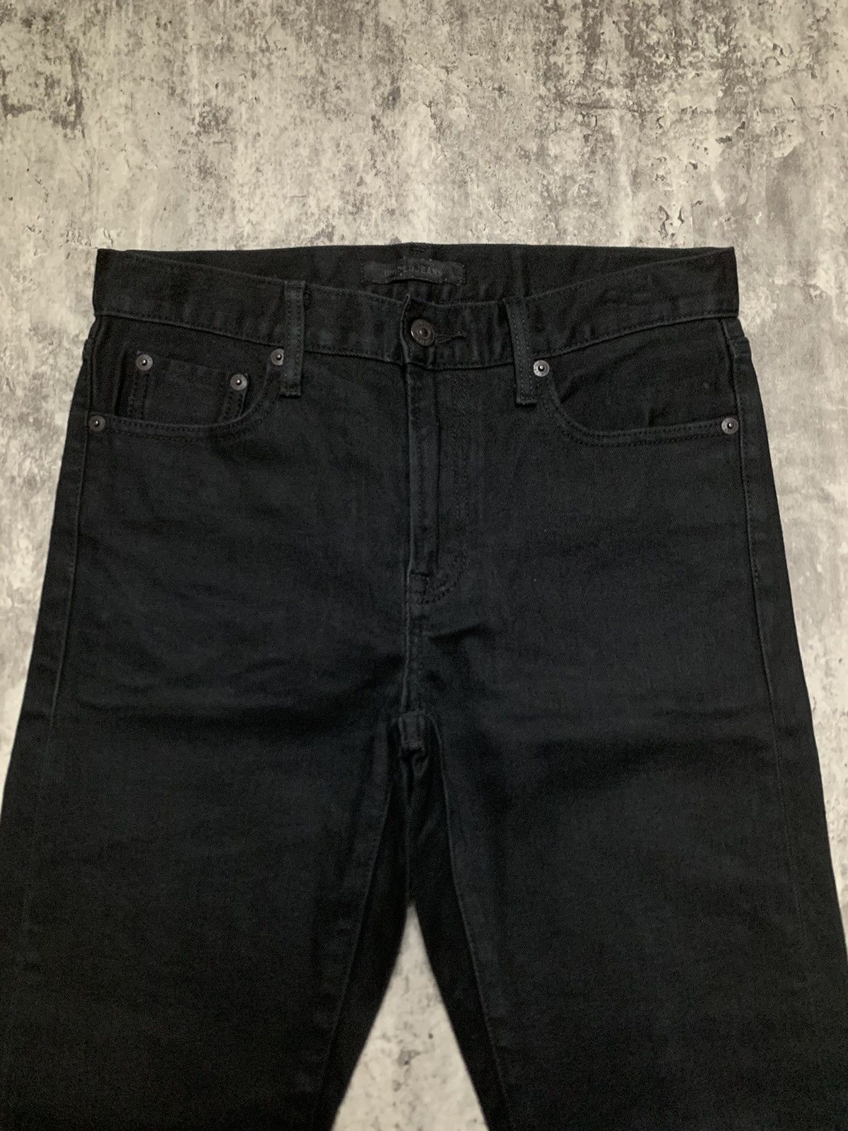 Uniqlo Uniqlo Slim Selvedge Black Denim Undercover Japan Style Size US 29 - 4 Thumbnail