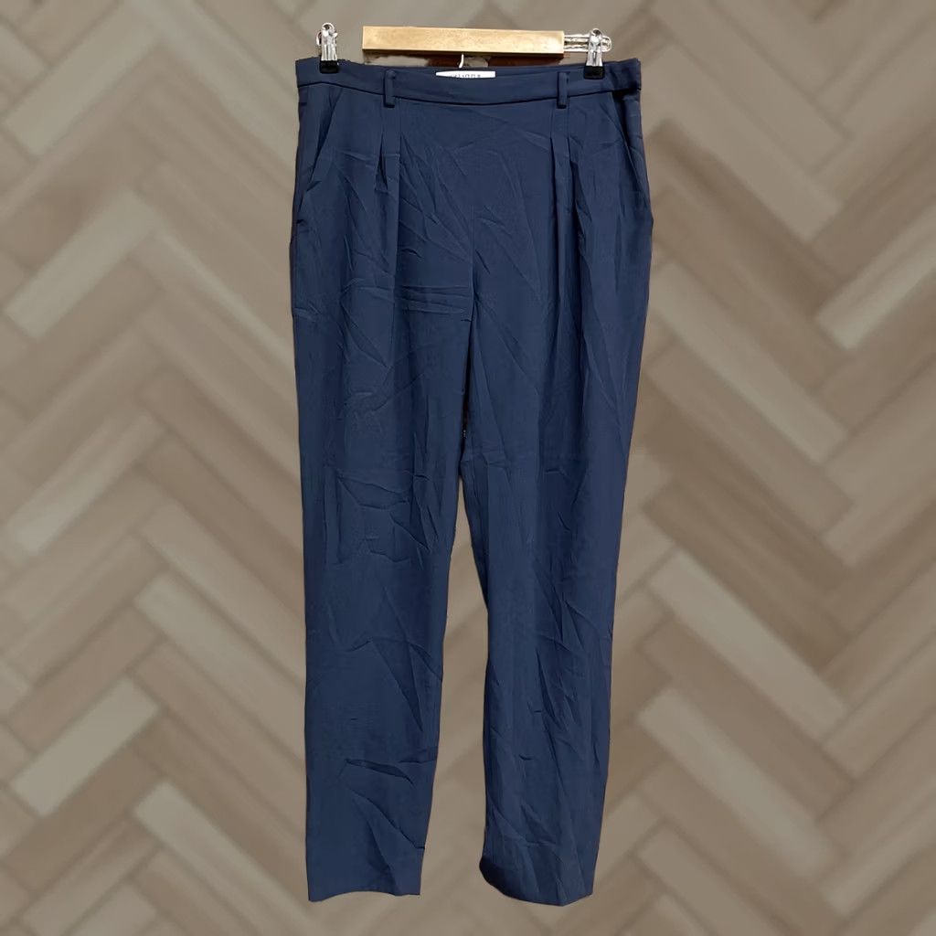 M.M.LaFleur MM.LaFleur Women's Pants 4 Navy Blue Business Casual Trouser Size 27" / US 4 / IT 40 - 1 Thumbnail