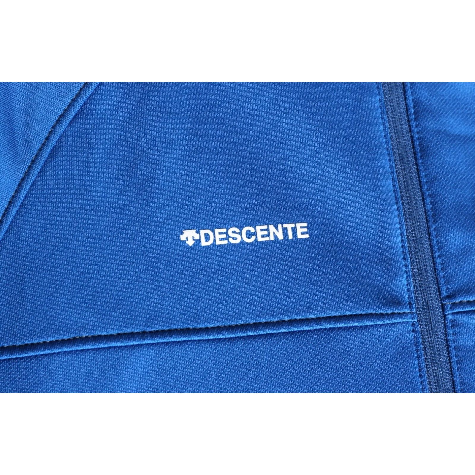 Layer 8 DESCENTE ½ Zip Stretch Mid Layer Jacket Men Size L Blue VR0720 Size US L / EU 52-54 / 3 - 4 Thumbnail