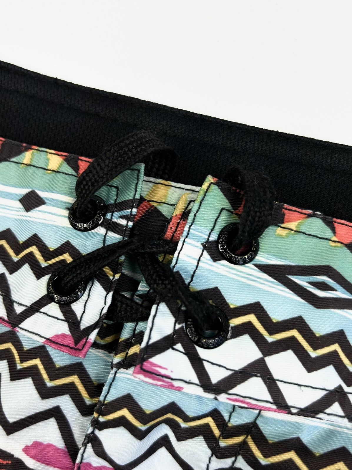 Stussy × Vintage Rare Stussy Fresh Prince Surf Shorts Y2K Vintage Size US 30 / EU 46 - 11 Thumbnail