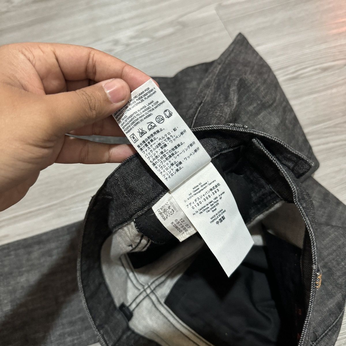 Y-3 × Yohji Yamamoto Yohji Yamamoto Y-3 Slim Fit Denim Size US 26 / EU 42 - 6 Thumbnail