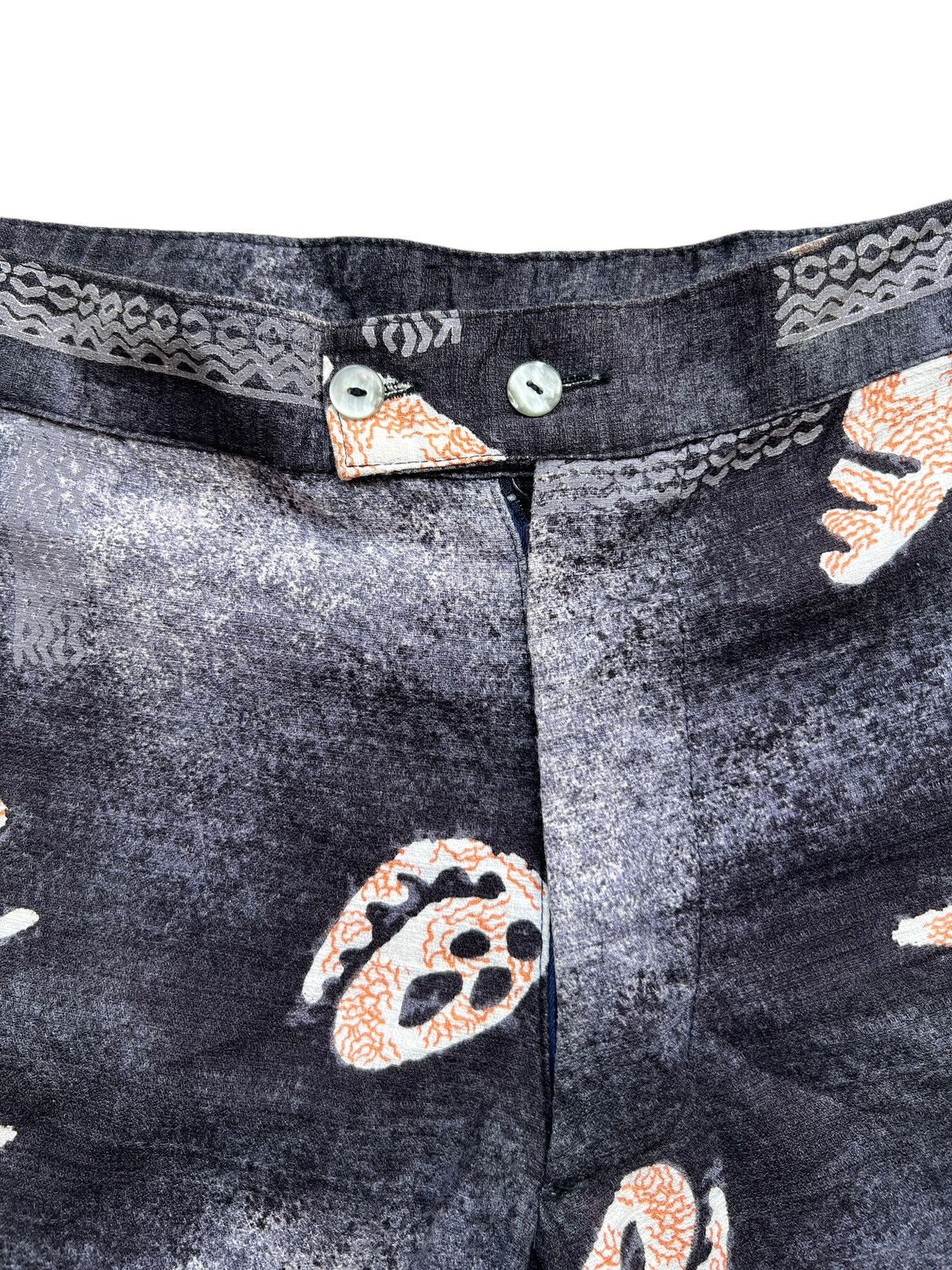 Japanese Brand Vintage Hawaiian Floral Beach Short Pants Size US 30 / EU 46 - 3 Thumbnail