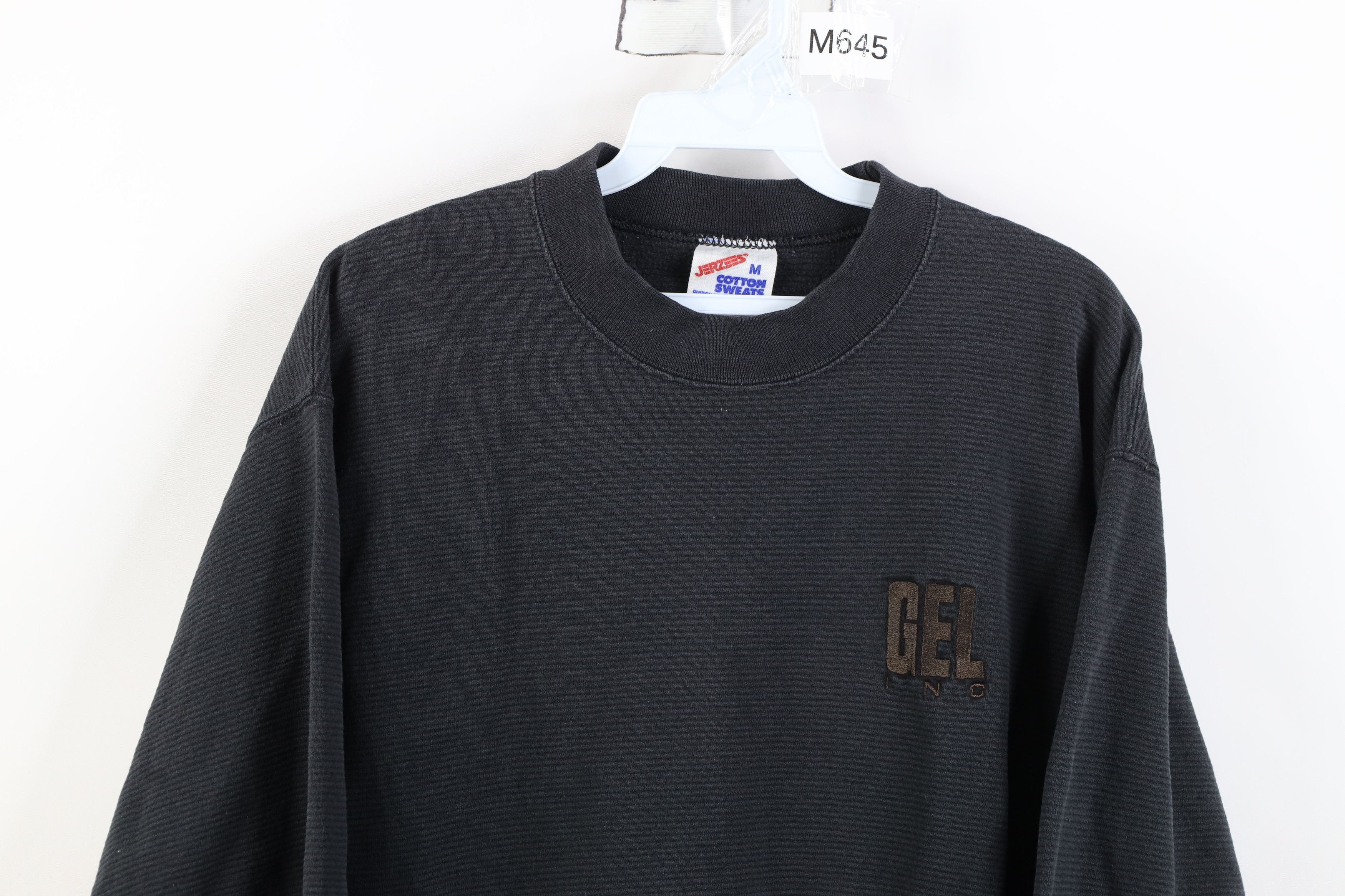 Vintage Vintage 90s Streetwear Gel Inc Ribbed Knit Sweatshirt USA Size M / US 6-8 / IT 42-44 - 2 Thumbnail