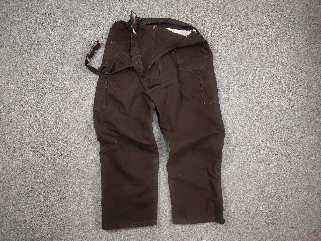 Carhartt Vintage Carhartt Baggy double knee Work canvas overalls USA Size US 36 / EU 52 - 10 Thumbnail