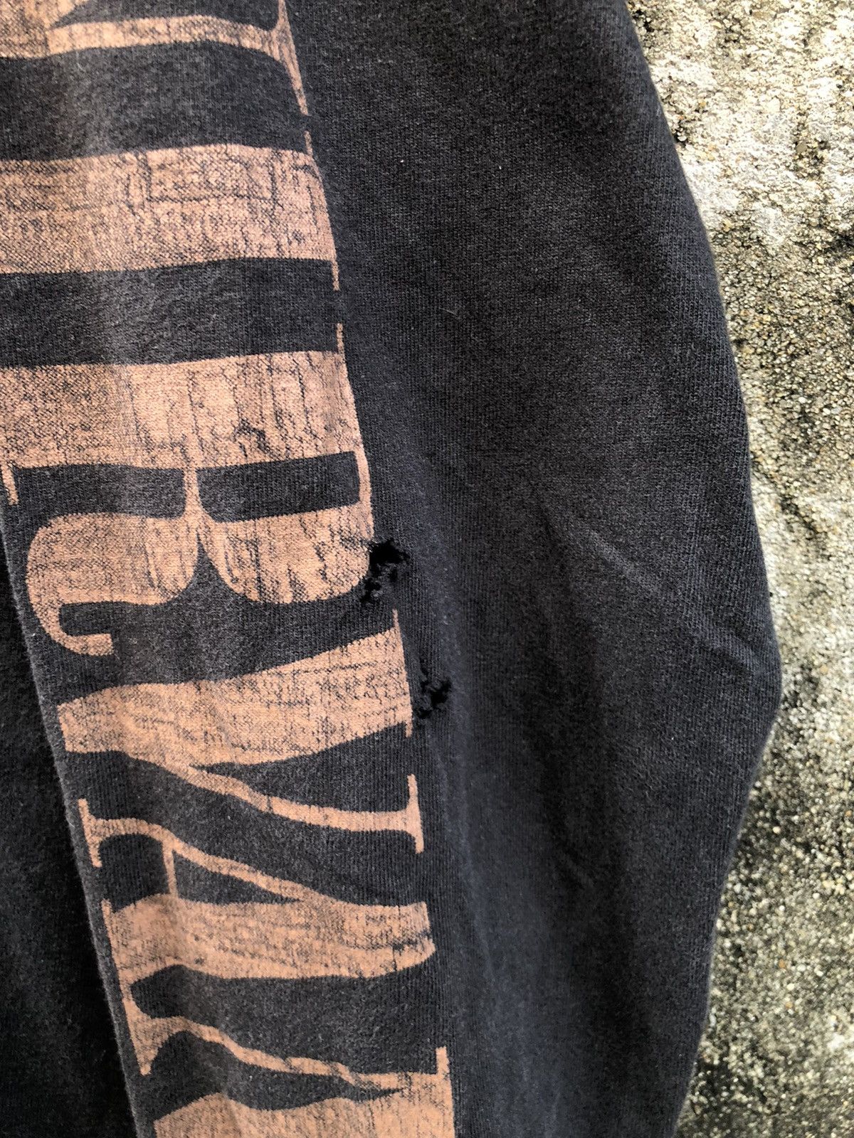 Band Tees × Nirvana Rare🔥 Vintage 90s Nirvana Kurt Cobain LongSleeve Bootleg Tee Size US L / EU 52-54 / 3 - 9 Thumbnail