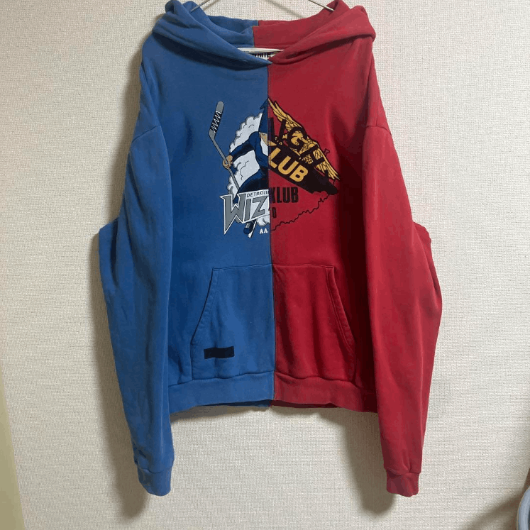 Midnight Studios Rare Off-White x Midnight Studios Split Hoodie Size US XXL / EU 58 / 5 - 7 Thumbnail