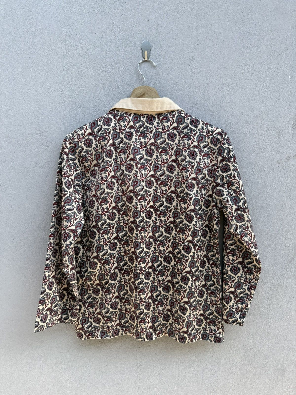 Burberry BURBERRY London AOP Paisley Design Open Collar Shirt Size S / US 4 / IT 40 - 10 Thumbnail