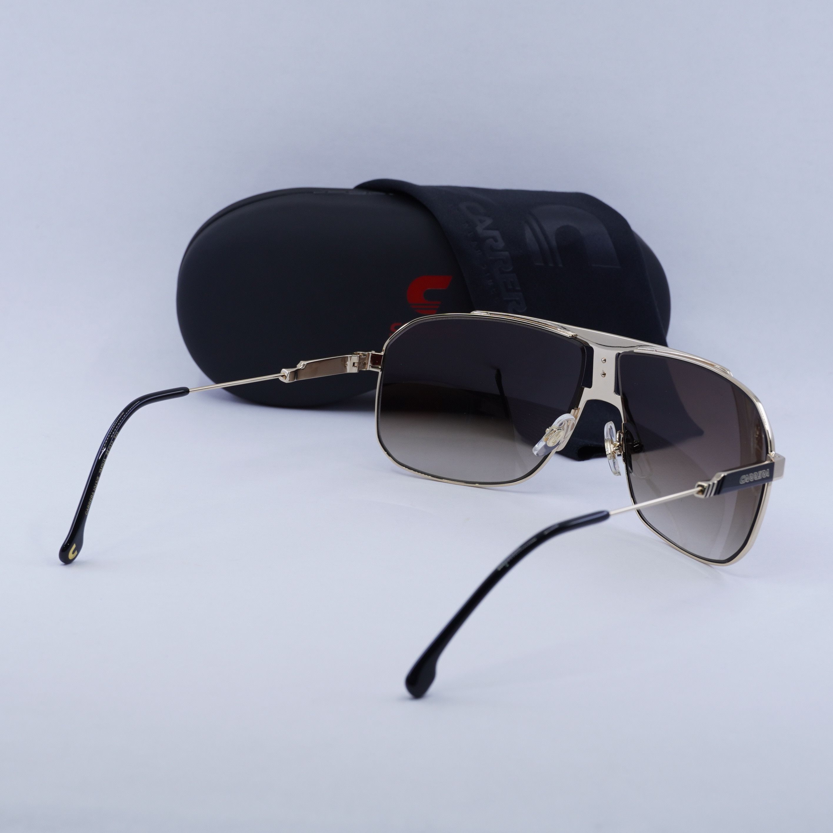 Carrera Carrera 1043/S 02M2 HA Sunglasses Gold Aviator Frame Size ONE SIZE - 8 Thumbnail